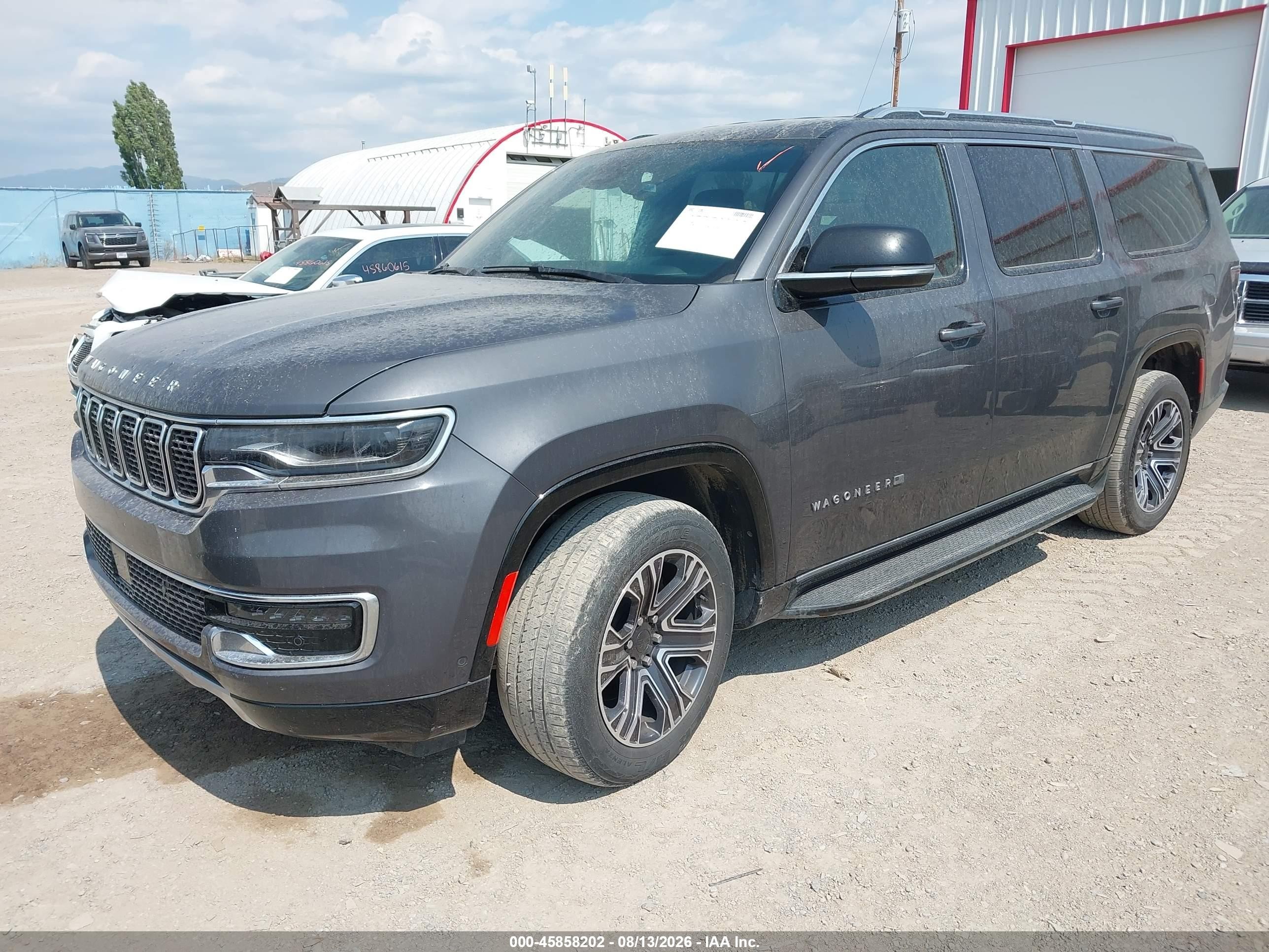 2024 Jeep Grand wagoneer VIN 1C4SJSBP0RS101875 IAAI salvage auction — Side, Enterprise Vehicles Clear Only (Florida), sold $21,500 on 2026-08-19 (photo 2)