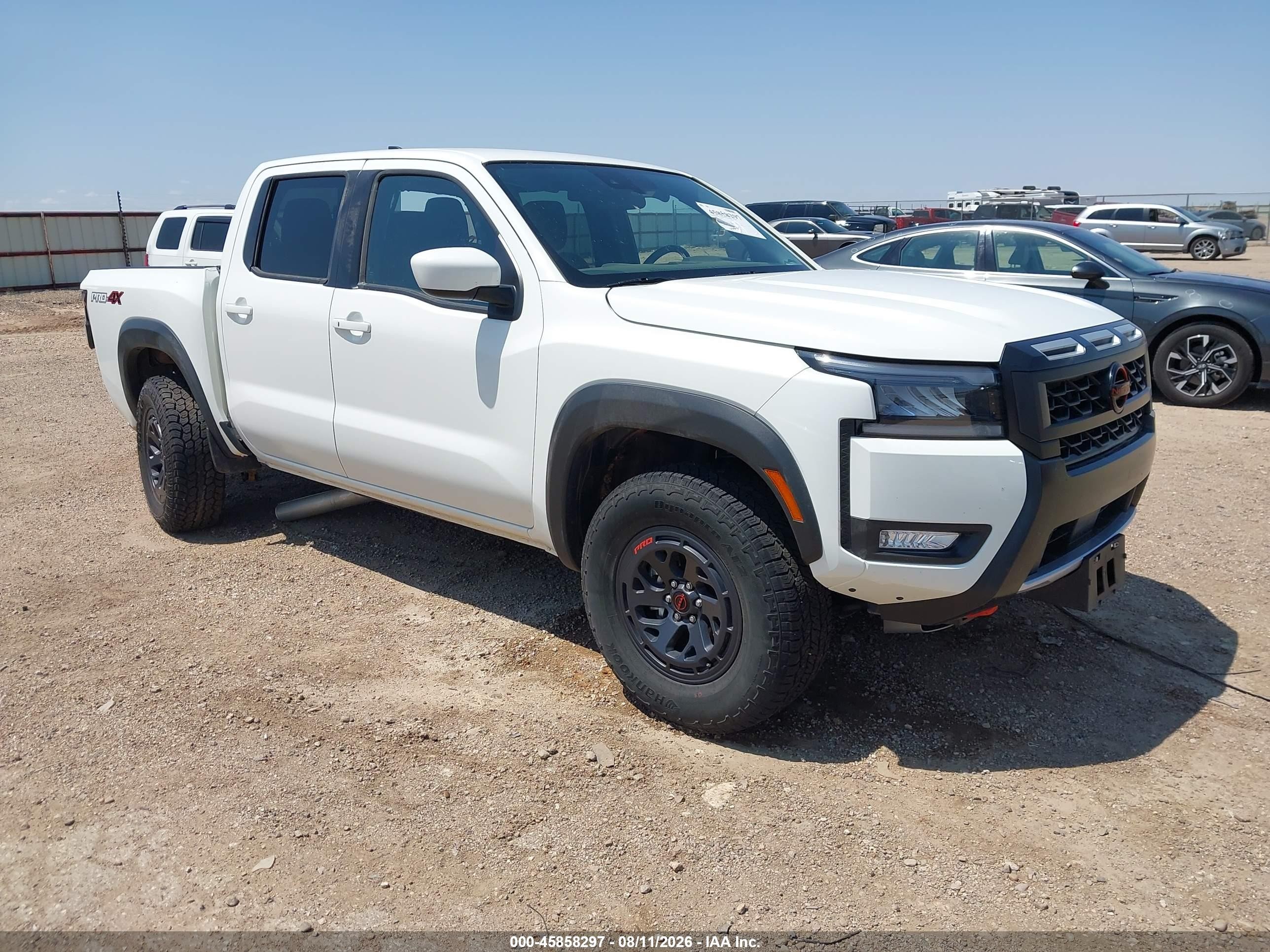 2026 Nissan Frontier VIN 1N6ED1EK4TN634944 — IAAI salvage auction photo
