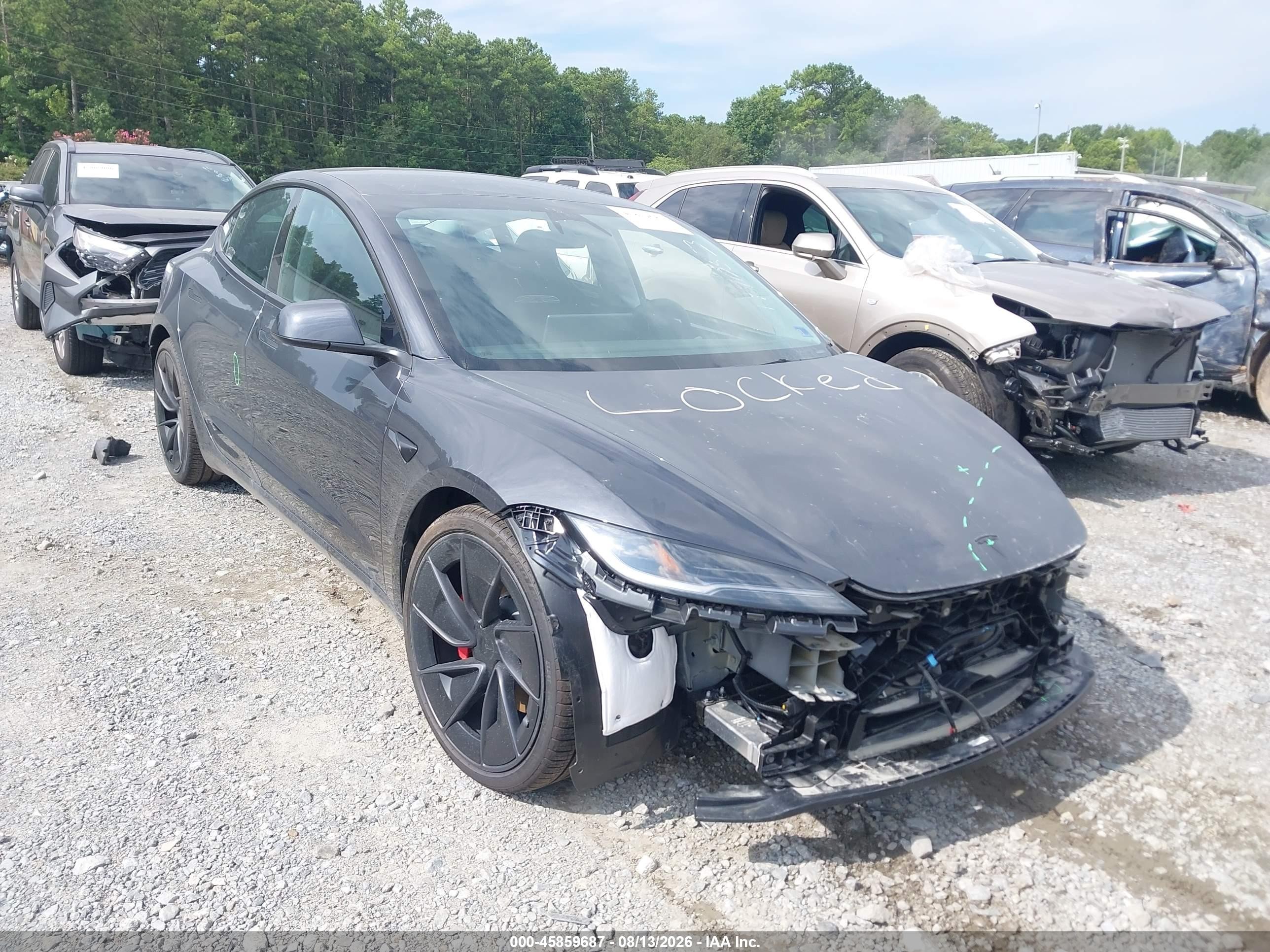 2026 Tesla Model 3 VIN 5YJ3E1ET7TF179053 — IAAI salvage auction photo