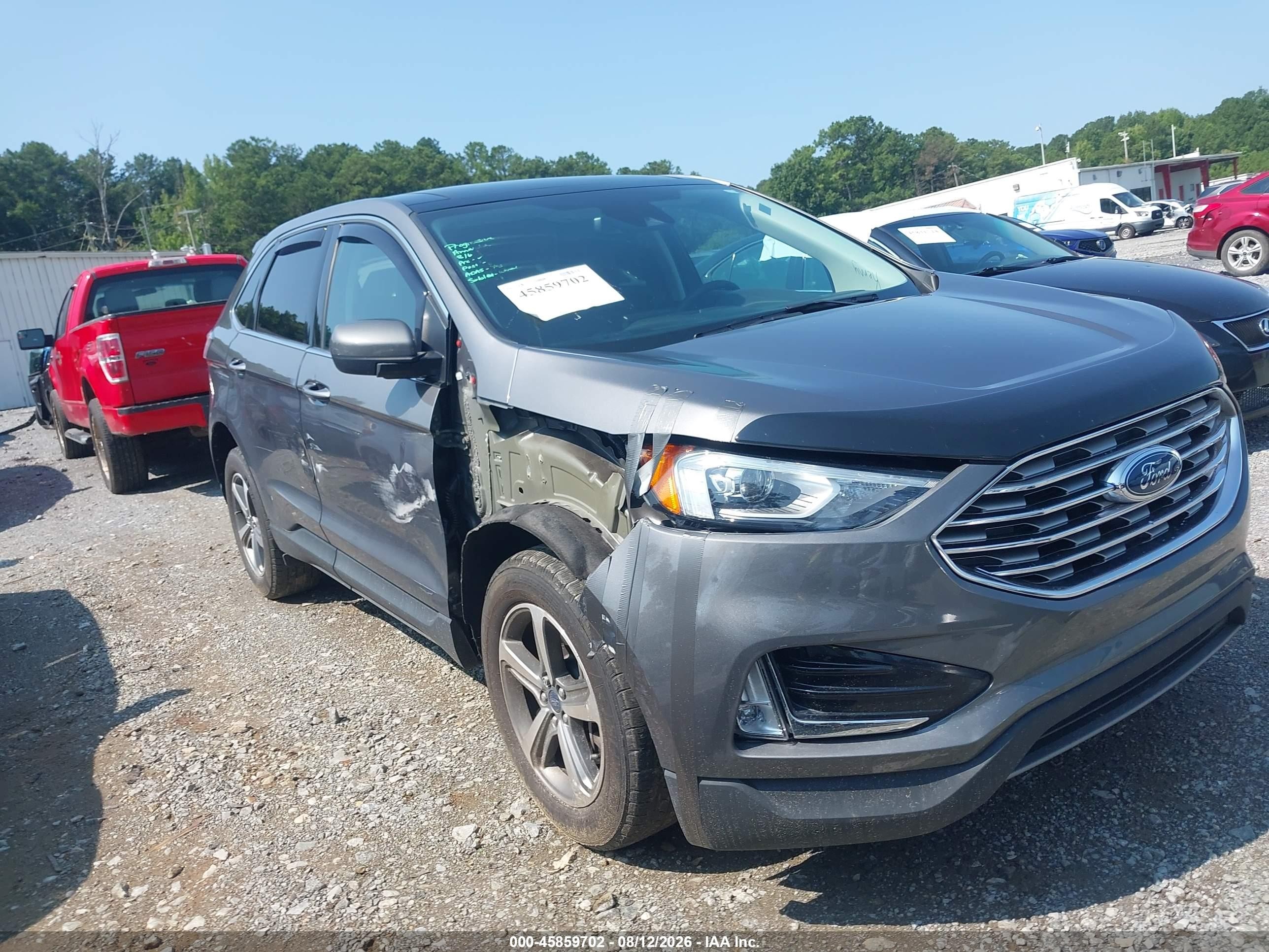 2021 Ford Edge VIN 2FMPK4J90MBA30709 — IAAI salvage auction photo