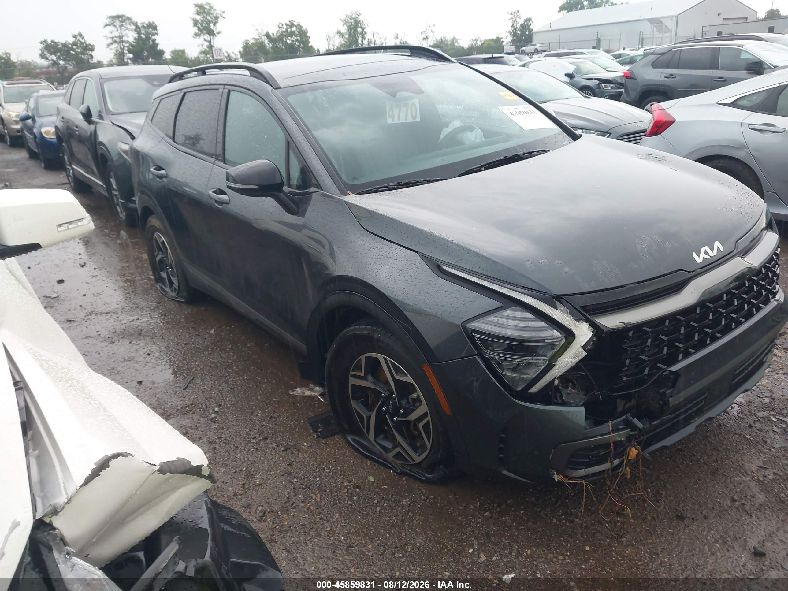 2024 Kia Sportage VIN 5XYK7CDF0RG140934 — IAAI salvage auction photo