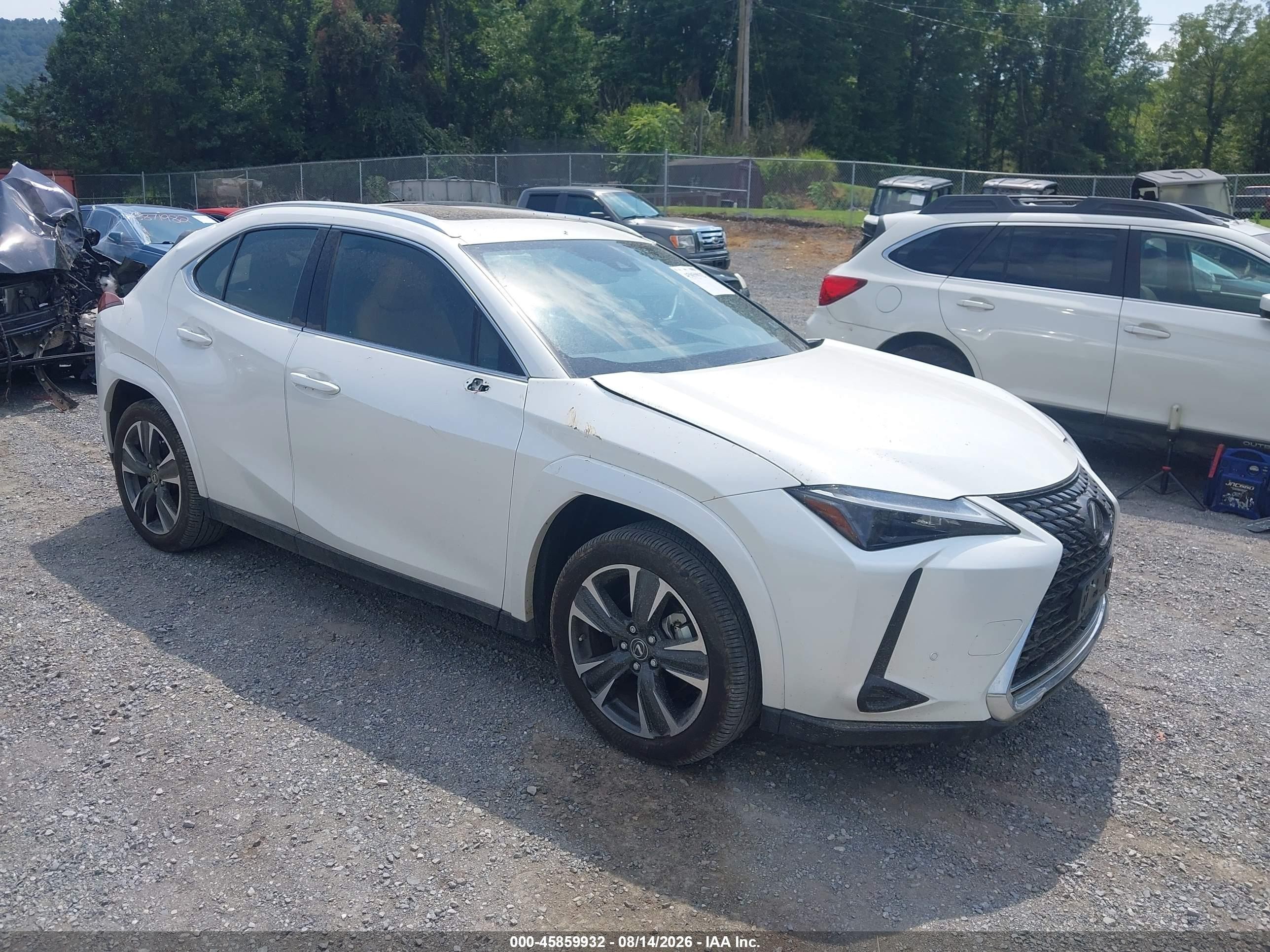 2024 Lexus UX 250h VIN JTHP9JBH2R2080074 — IAAI salvage auction photo