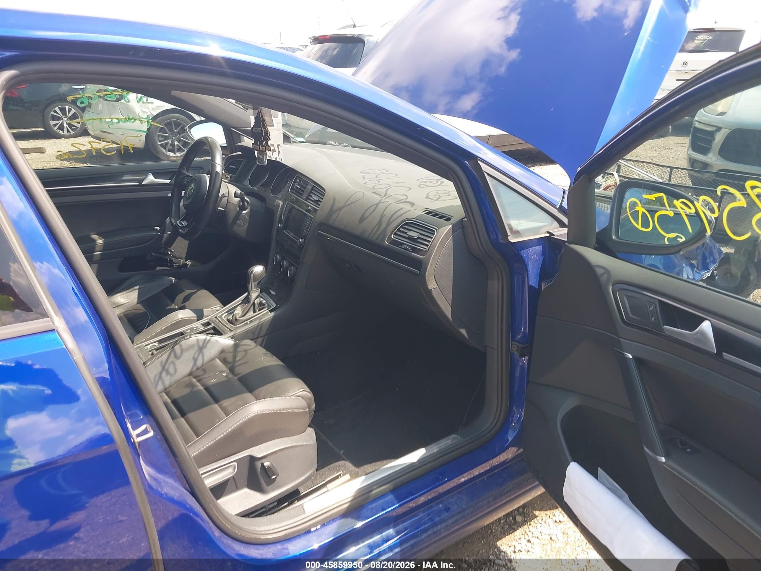 2015 Volkswagen Golf r VIN WVWLF7AU1FW193478 IAAI salvage auction — Front End, Clear (Indiana), sold $7,100 on 2026-09-09 (photo 5)