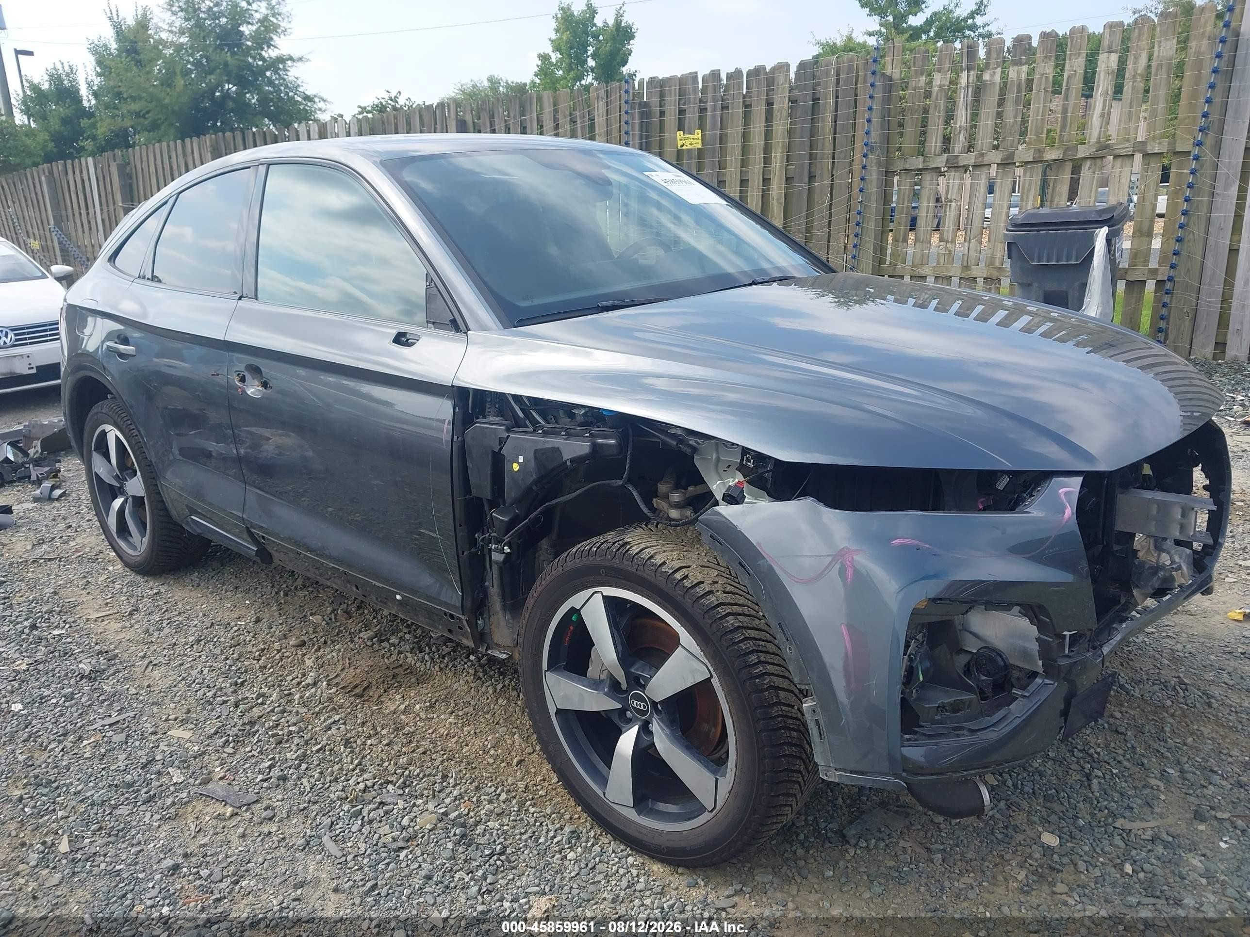 2022 Audi Q5 Sportback VIN WA15AAFY2N2061961 — IAAI salvage auction photo