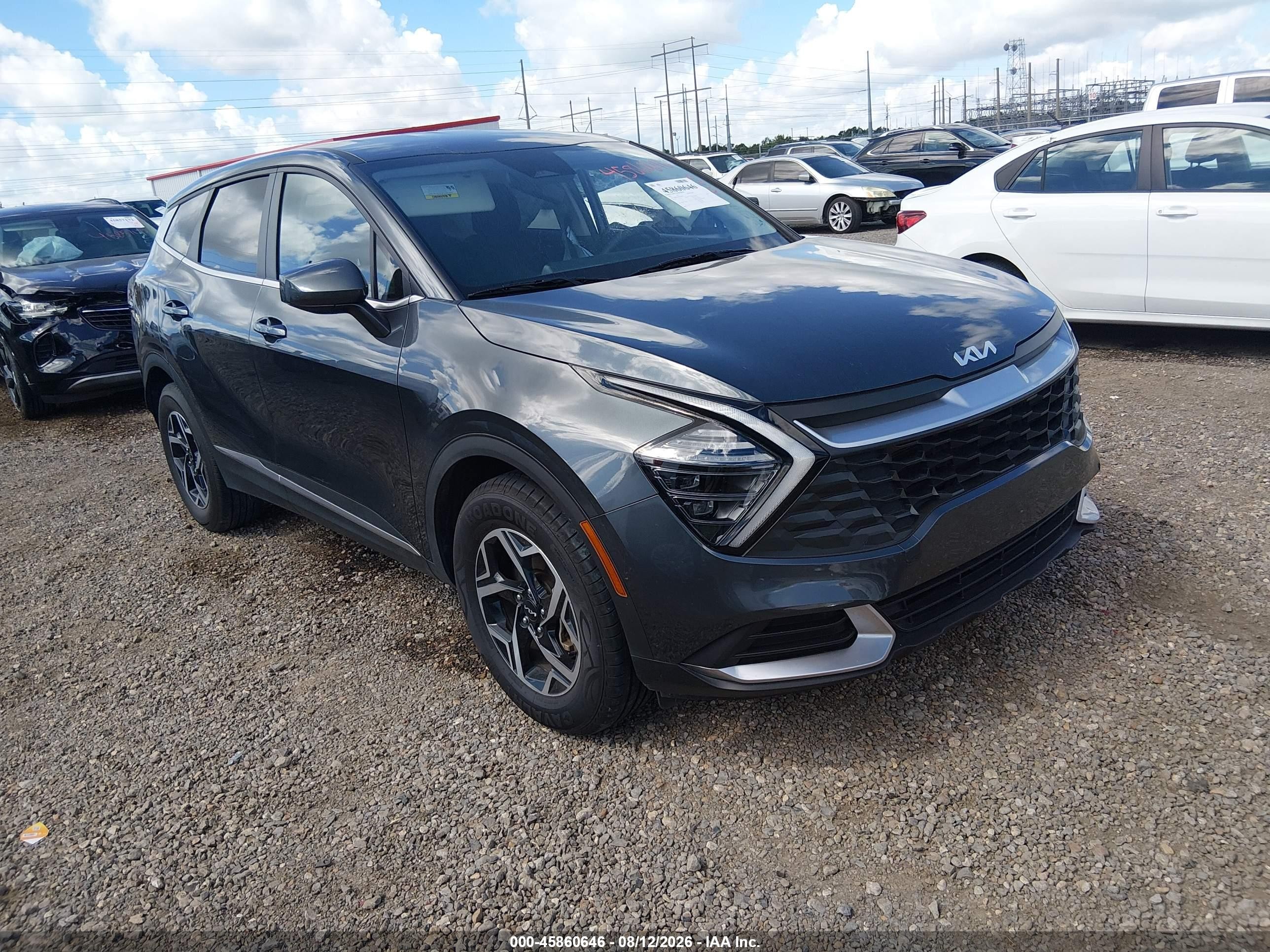 2025 Kia Sportage VIN KNDPU3DFXS7350863 — IAAI salvage auction photo