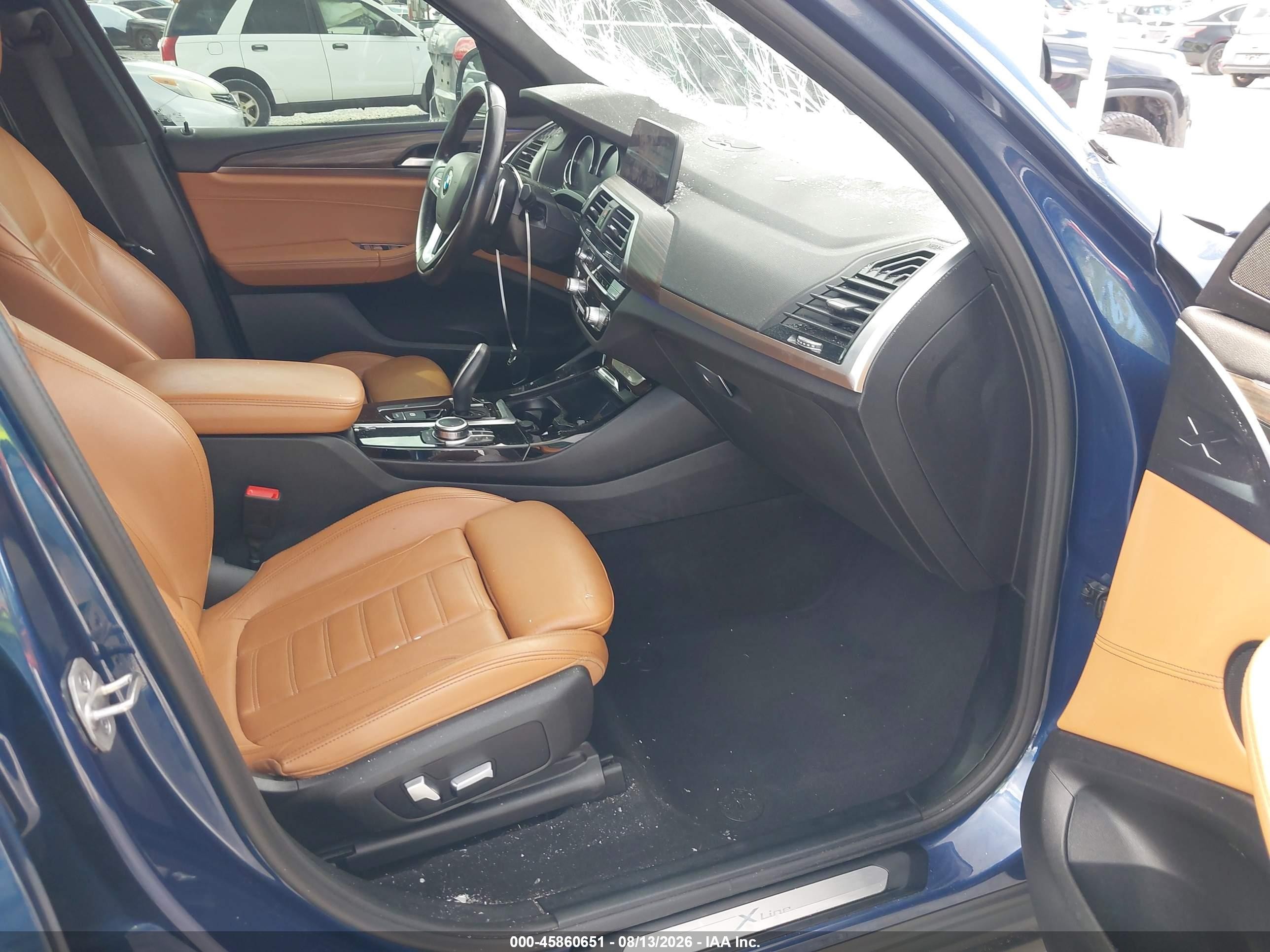 2021 BMW X3 VIN 5UXTY3C03M9H50935 IAAI salvage auction — Storm Damage, Rebuildable (Florida), sold $8,000 on 2026-09-04 (photo 5)