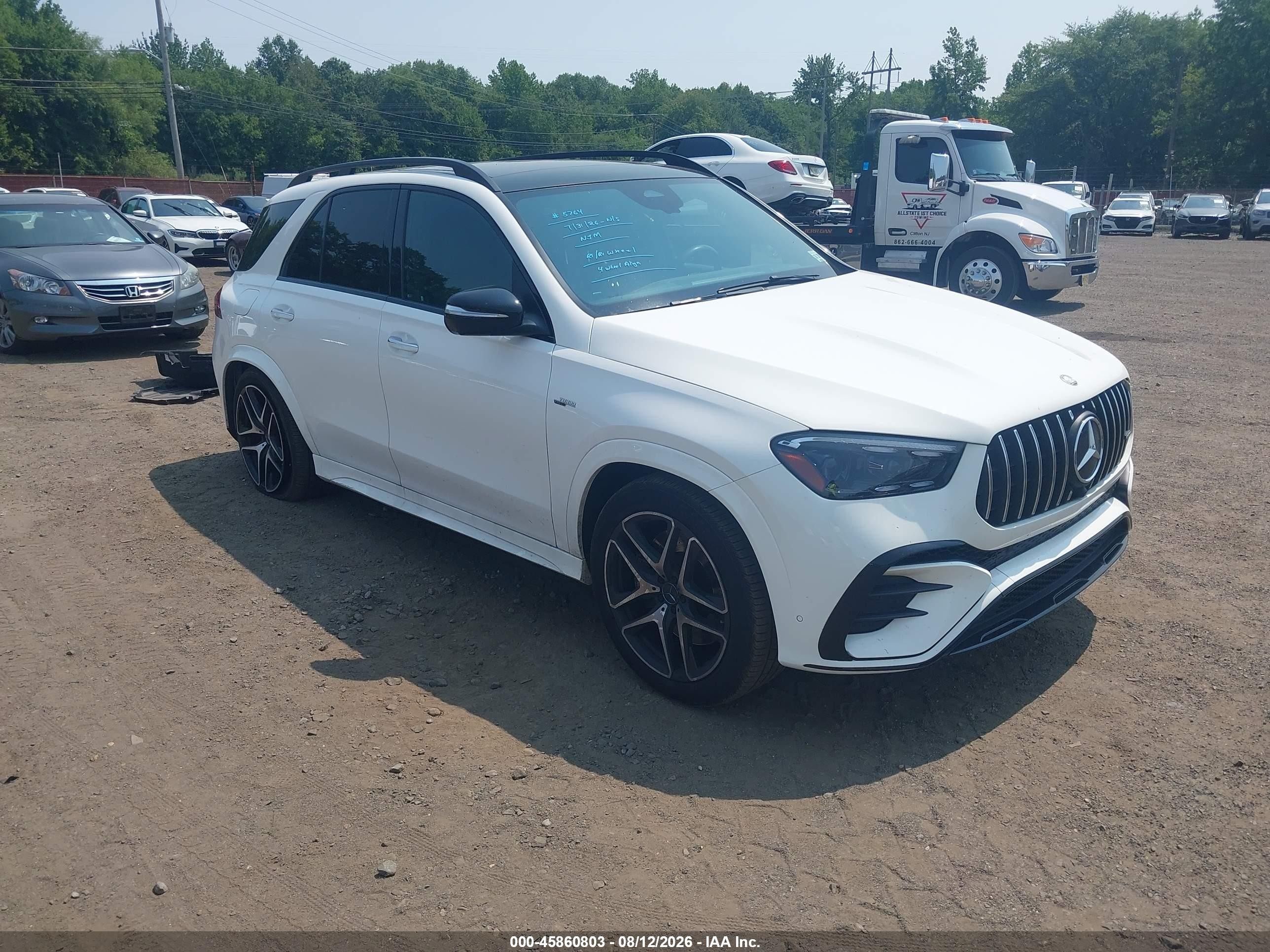 2024 Mercedes-Benz GLE-Class VIN 4JGFB6BB4RB090966 — IAAI salvage auction photo