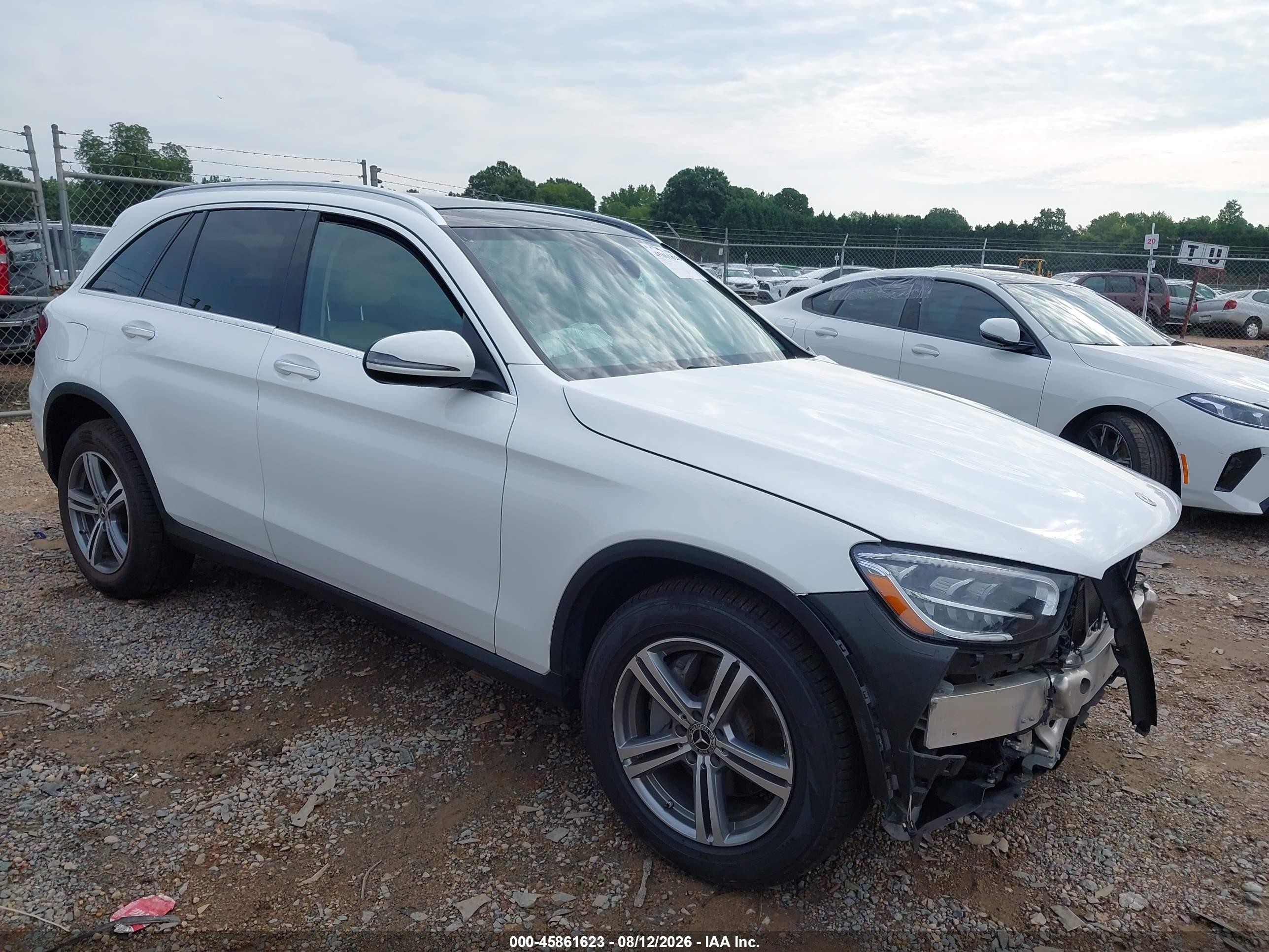 2021 Mercedes-Benz GLC-Class VIN W1N0G8EB2MF963997 — IAAI salvage auction photo