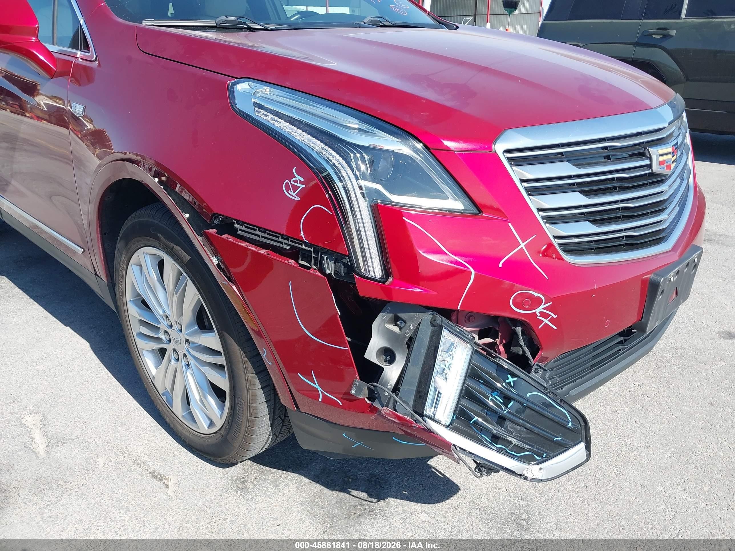 2019 Cadillac Xt5 VIN 1GYKNERS2KZ289015 IAAI salvage auction — Unknown, Original (Texas), sold $7,100 on 2026-09-19 (photo 6)