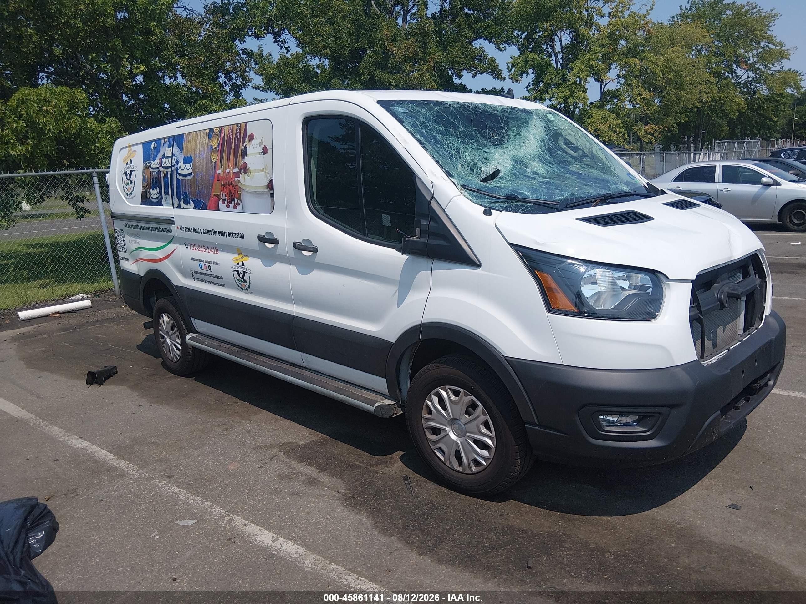 2024 Ford Transit-250 VIN 1FTBR1Y88RKB03375 — IAAI salvage auction photo