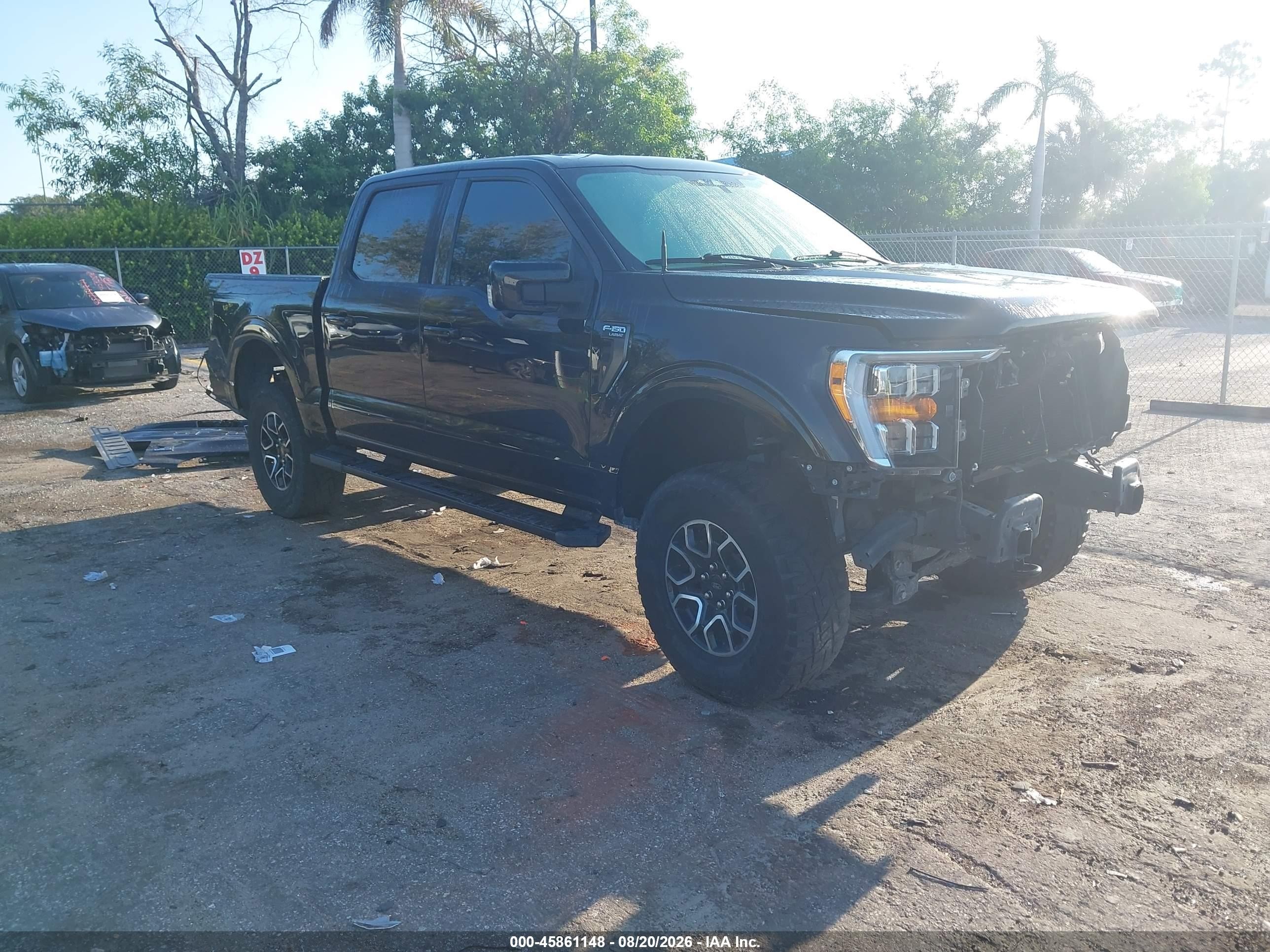 2021 Ford F-150 VIN 1FTFW1E58MFC20671 — IAAI salvage auction photo