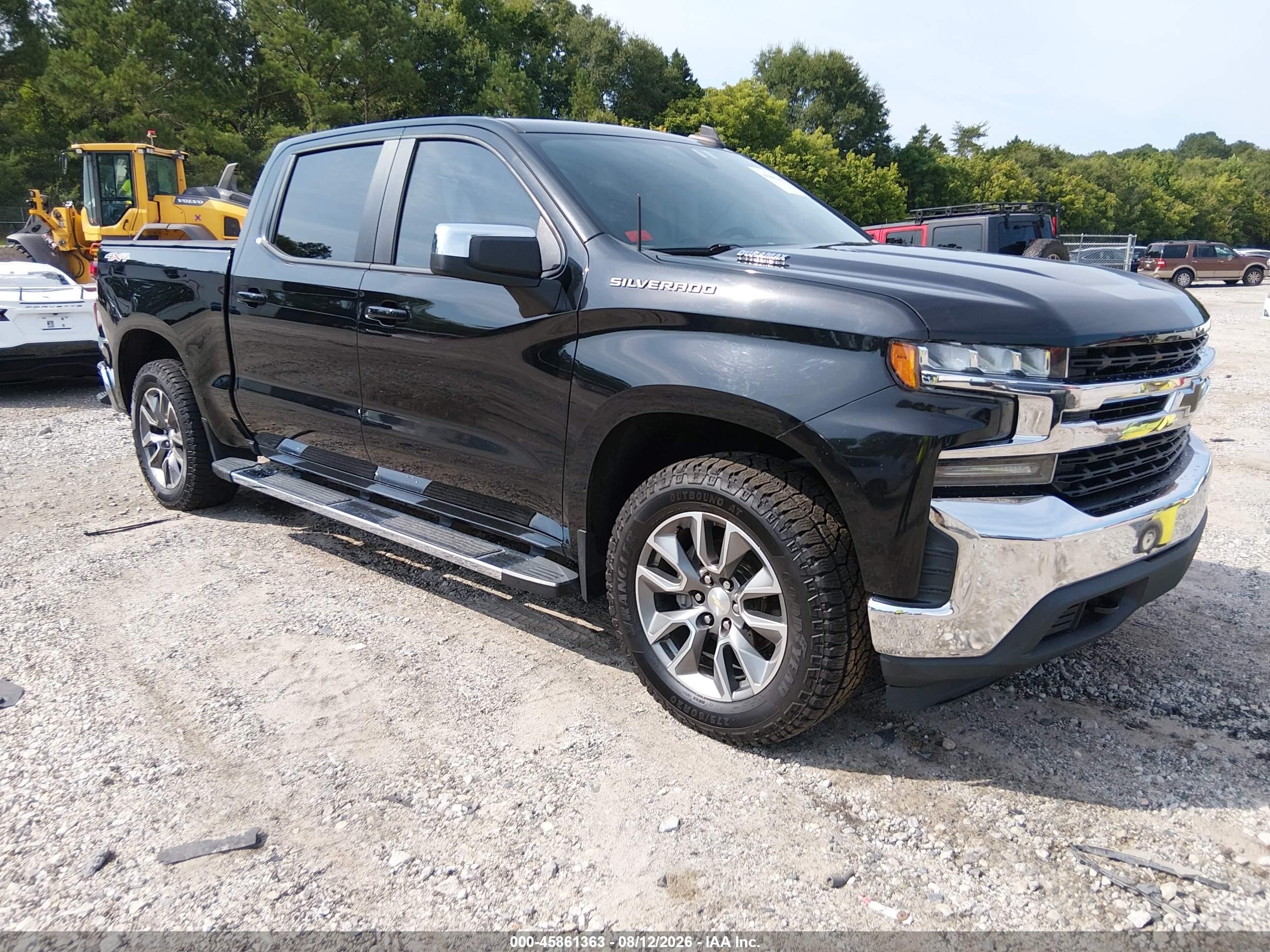 2020 Chevrolet Silverado 1500 VIN 1GCUYDET8LZ141600 — IAAI salvage auction photo
