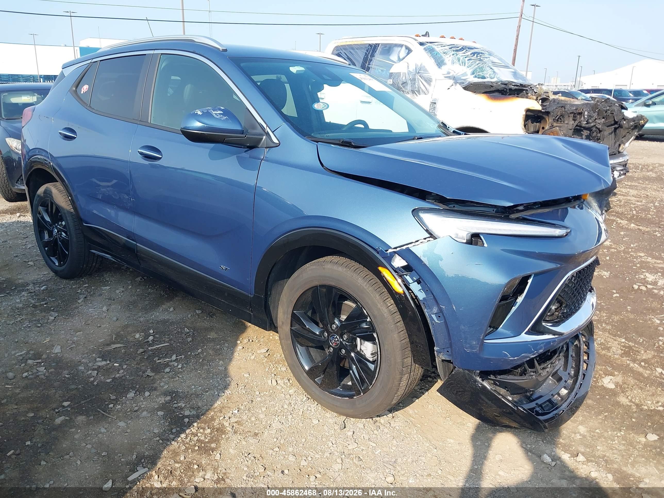 2026 Buick Encore GX VIN KL4AMESL0TB057265 IAAI salvage auction — Front End, Mv-907A (New York), sold $6,700 on 2026-09-12 (photo 1)