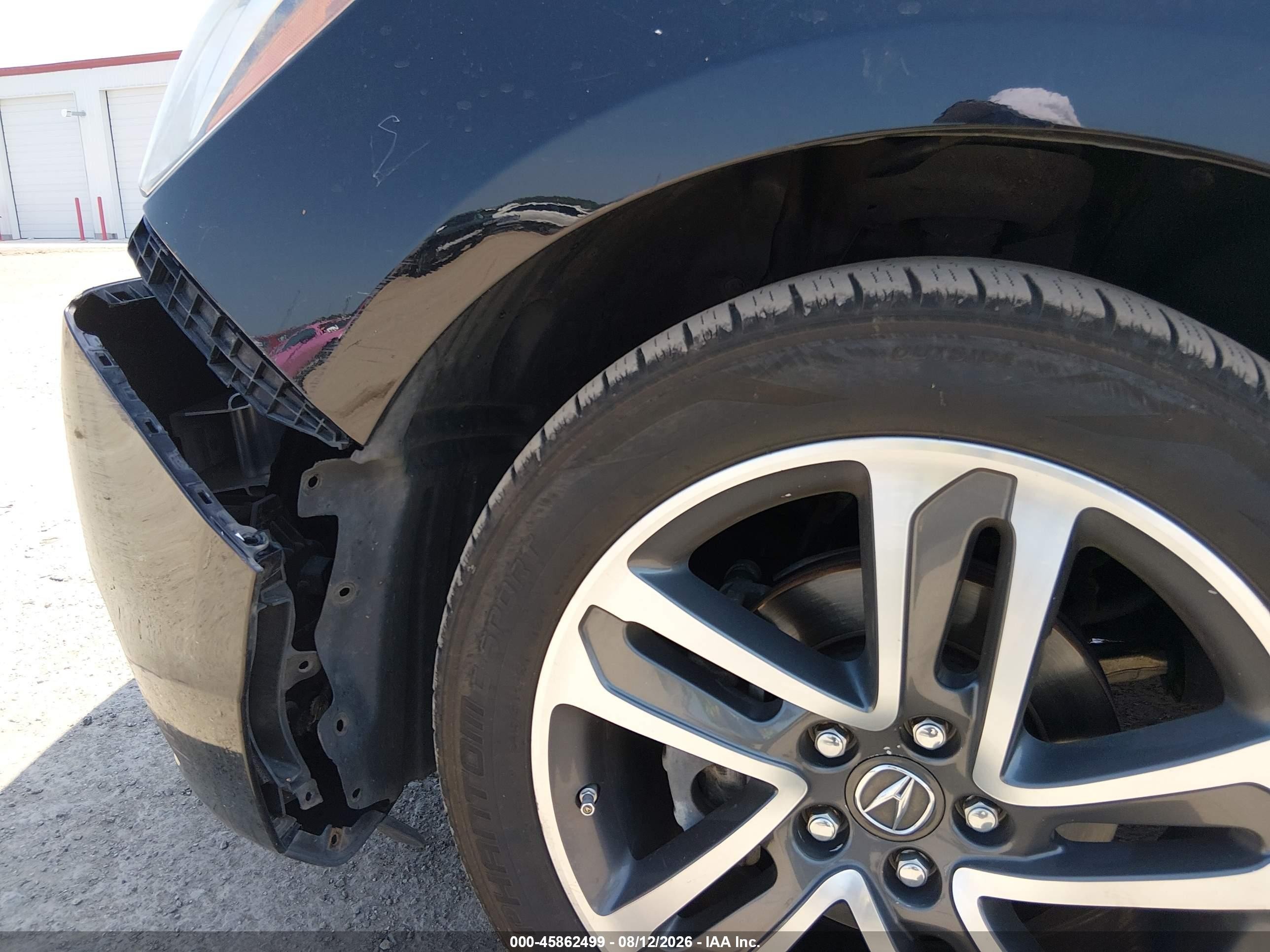 2017 Acura Mdx VIN 5FRYD4H90HB030936 IAAI salvage auction — Front End, Clear (Oklahoma), sold $6,900 on 2026-09-26 (photo 6)
