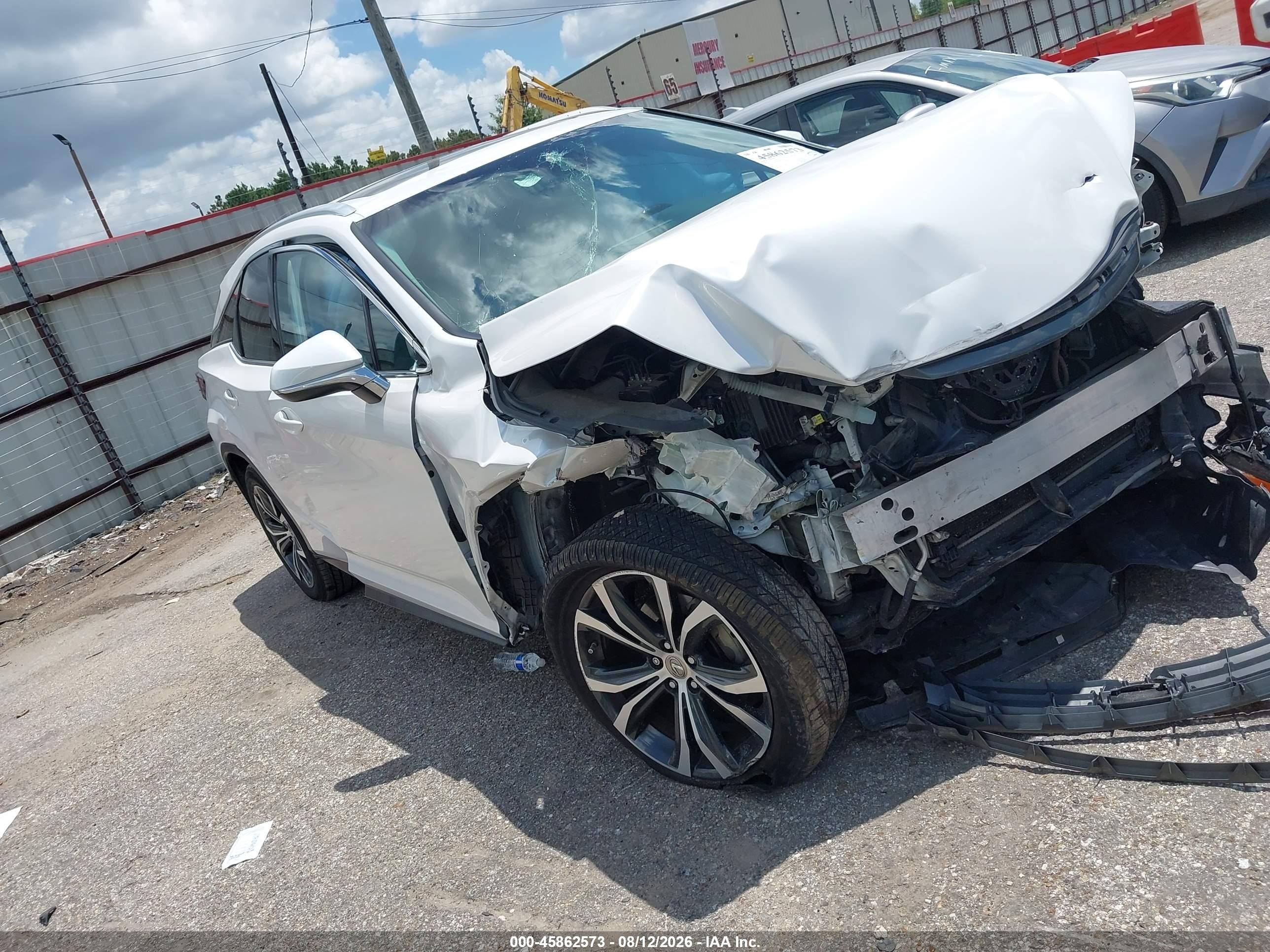 2017 Lexus RX 350 VIN 2T2ZZMCA4HC055282 — IAAI salvage auction photo