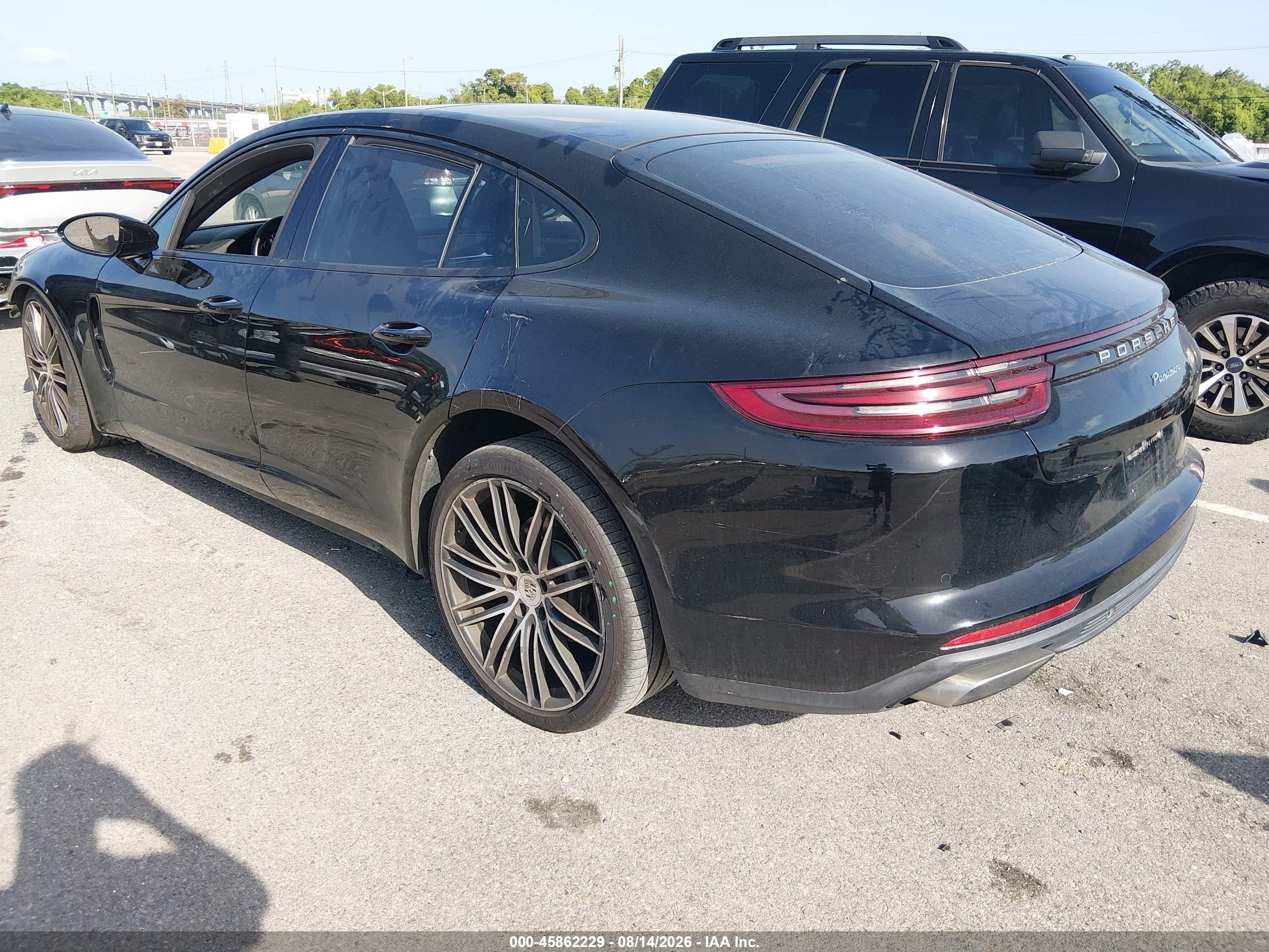 2017 Porsche Panamera VIN WP0AA2A77HL101071 IAAI salvage auction — Front End, Salvage (Louisiana), sold $7,400 on 2026-10-01 (photo 3)