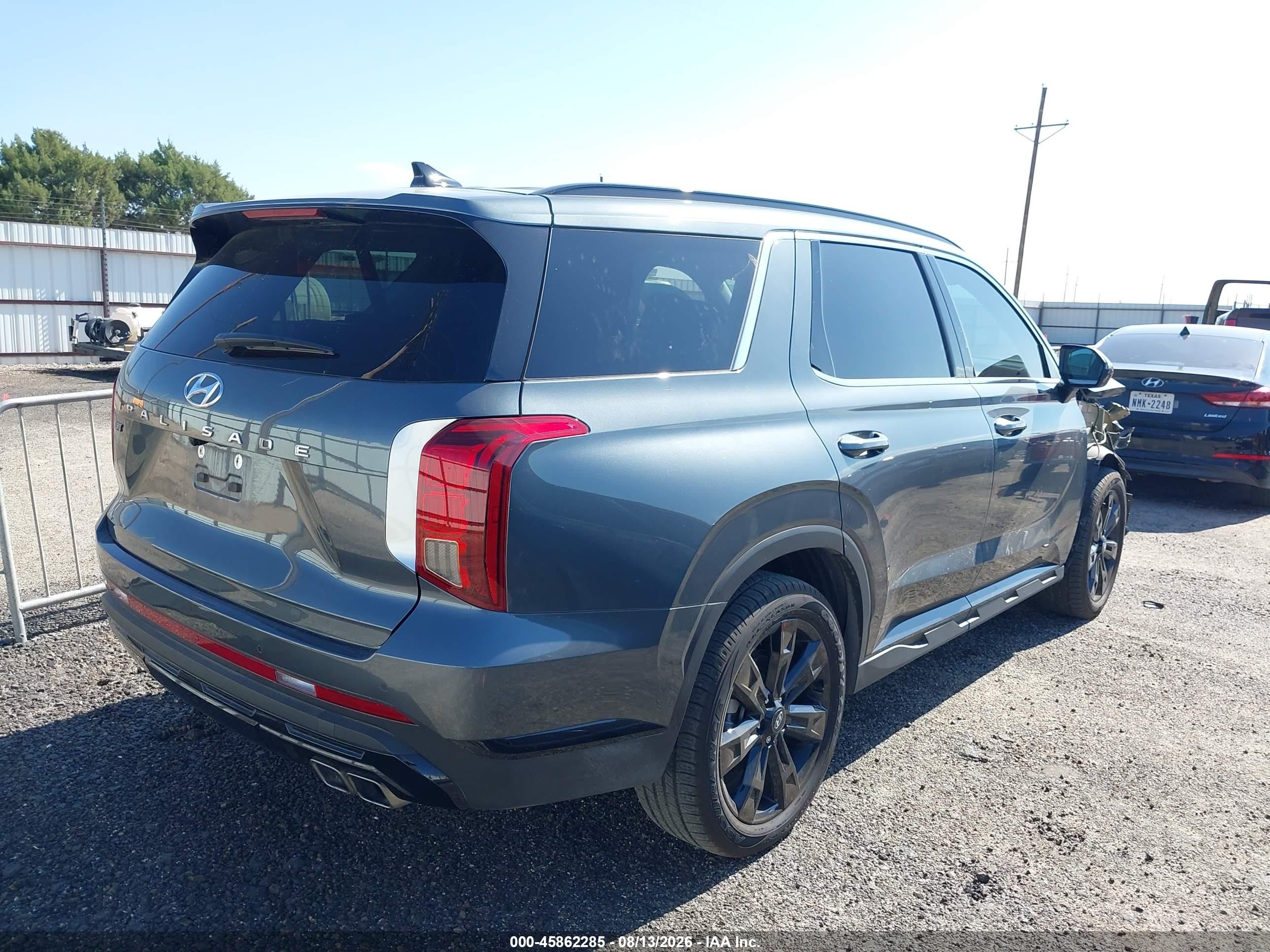 2024 Hyundai Palisade VIN KM8R34GE8RU793833 IAAI salvage auction — Front End, Original (Texas), sold $11,000 on 2026-10-06 (photo 4)