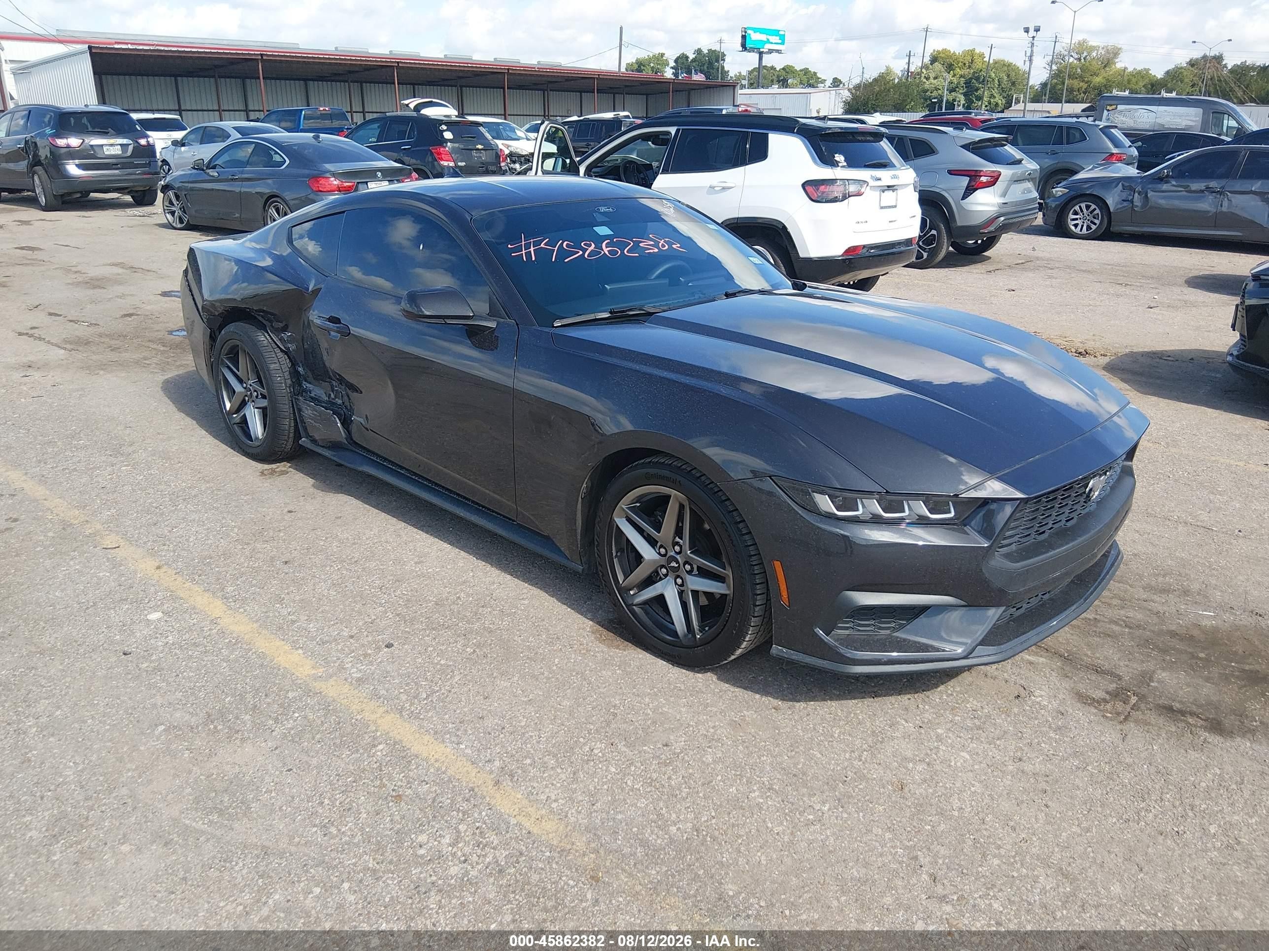 2024 Ford Mustang VIN 1FA6P8TH2R5134536 — IAAI salvage auction photo