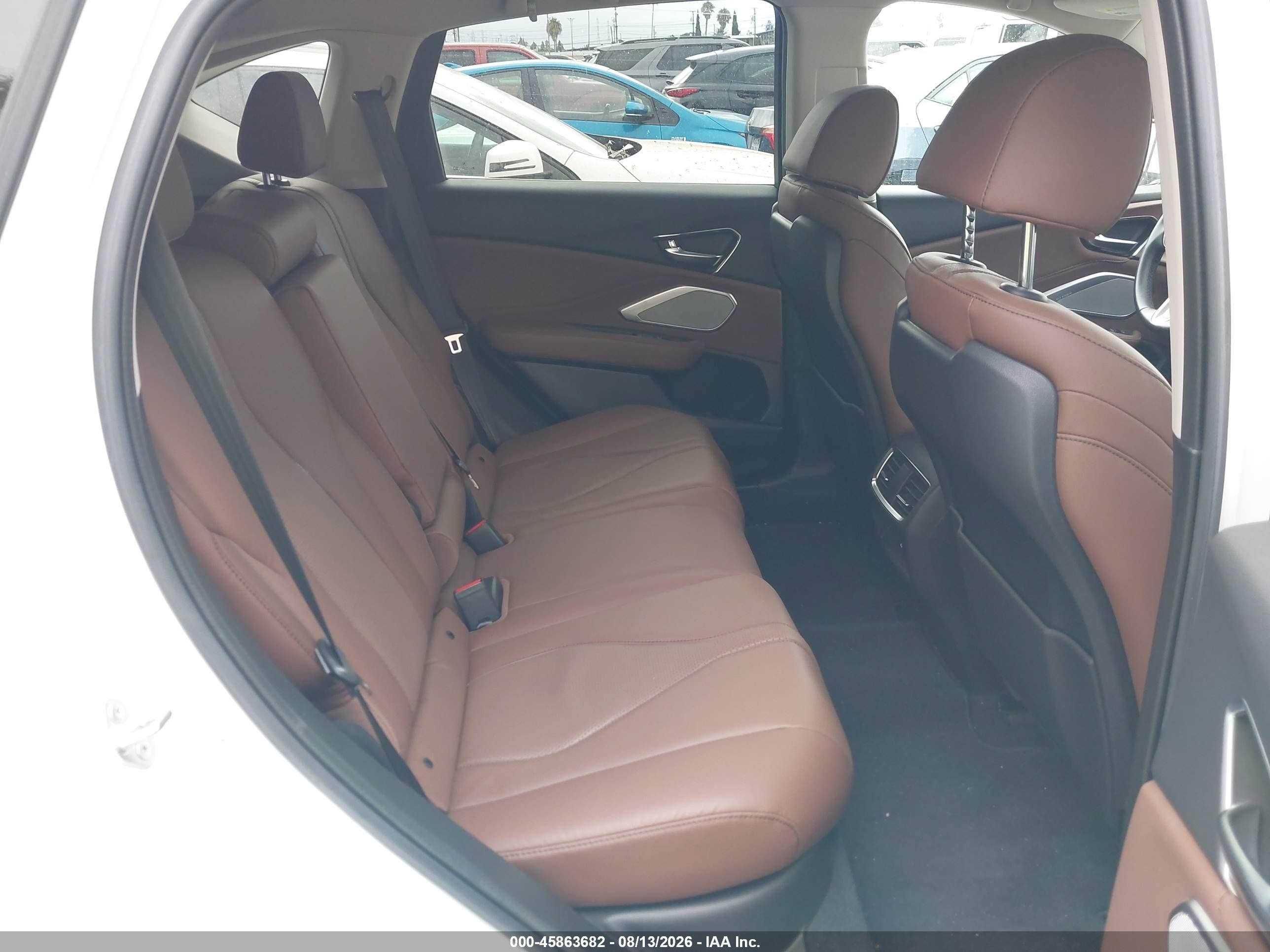 2023 Acura RDX VIN 5J8TC1H56PL001576 IAAI salvage auction — Rear End, Salvage Certificate (California), sold $11,800 on 2026-09-19 (photo 8)