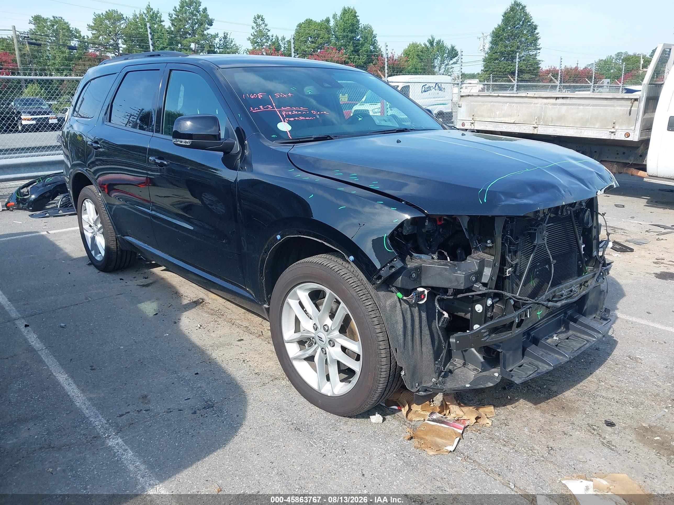 2026 Dodge Durango VIN 1C4RDJDG8TC269603 — IAAI salvage auction photo