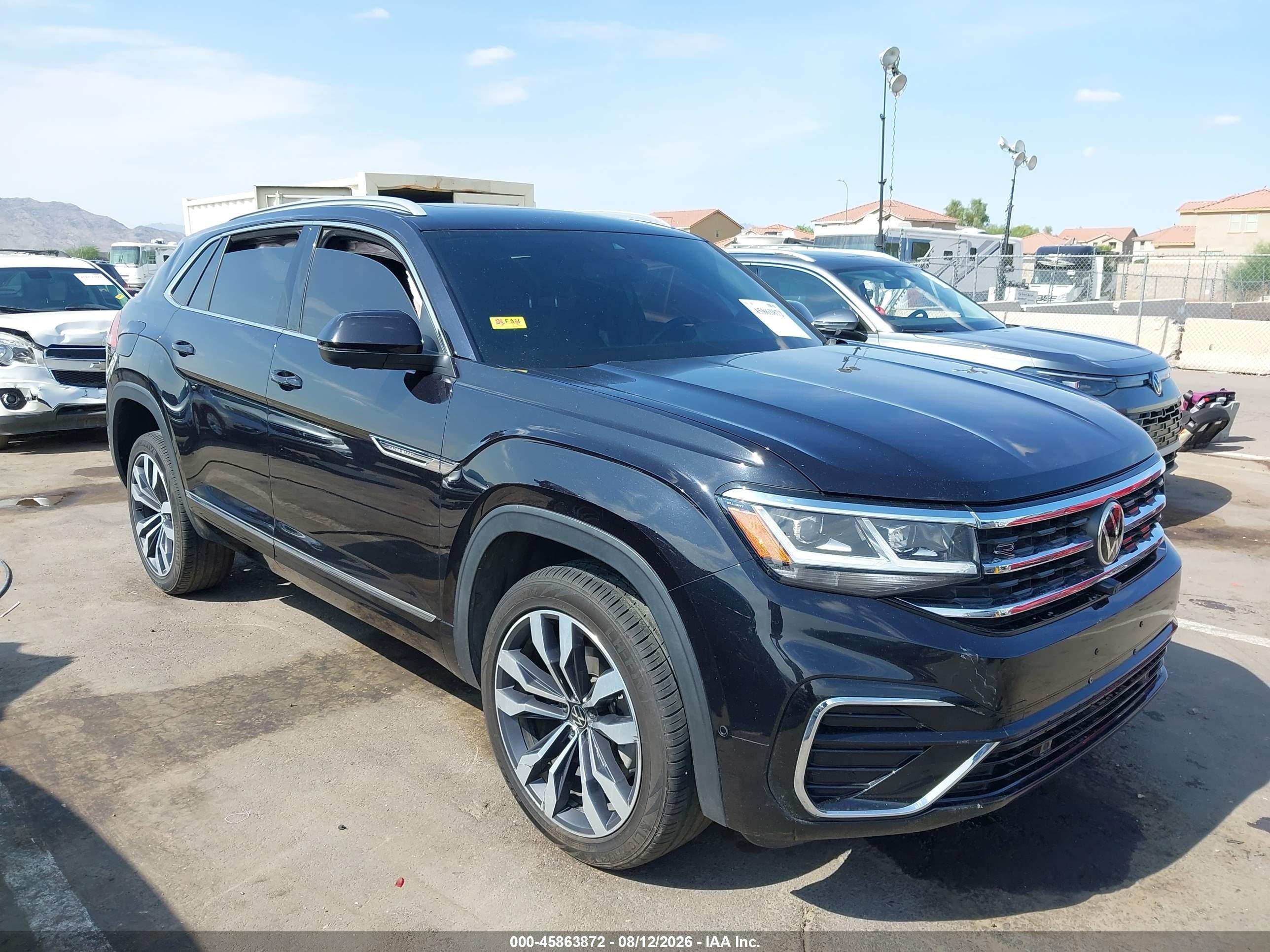 2022 Volkswagen Atlas Cross Sport VIN 1V2FE2CA8NC207803 — IAAI salvage auction photo