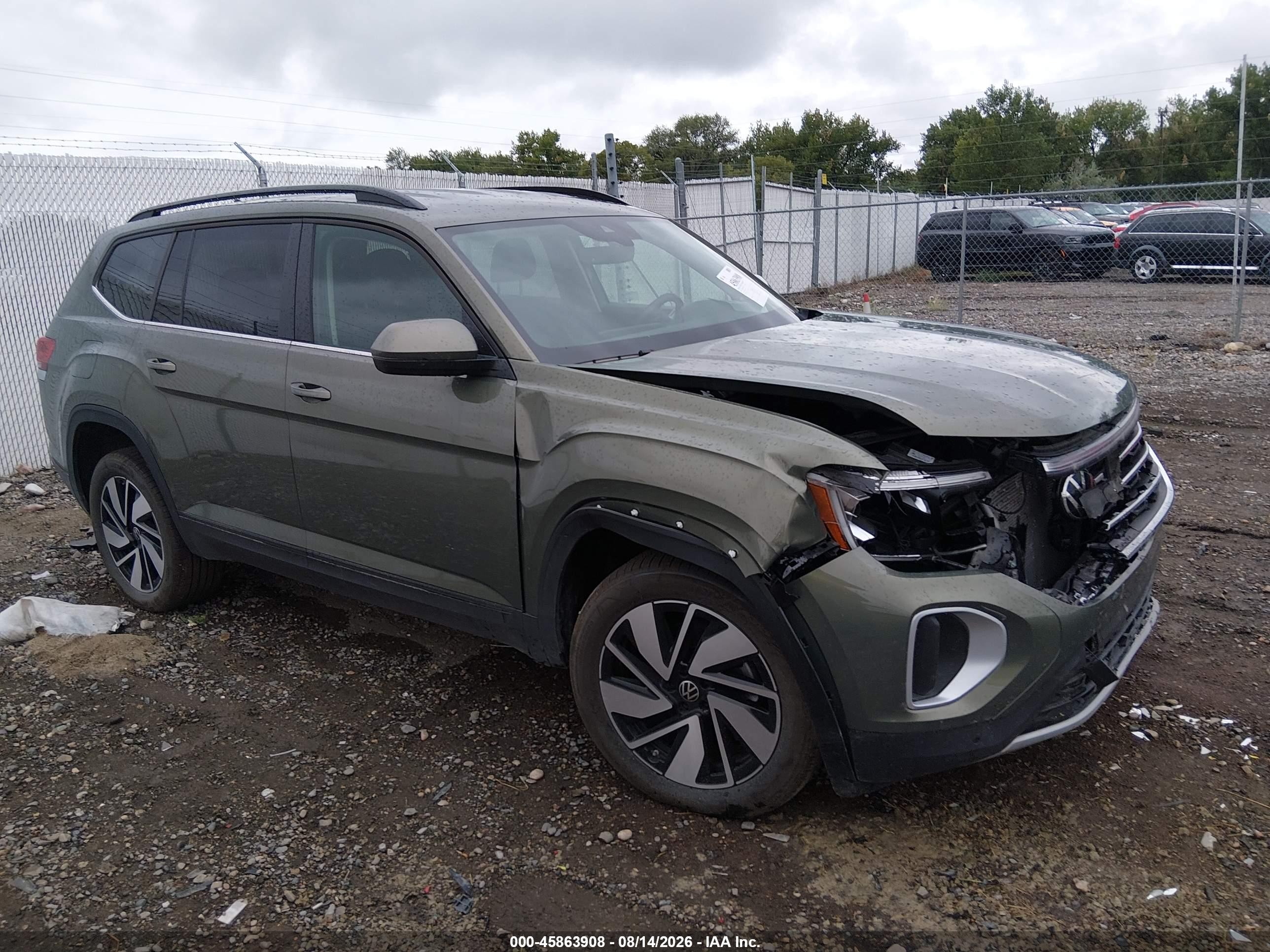 2026 Volkswagen Atlas VIN 1V2HN2CA3TC572394 — IAAI salvage auction photo