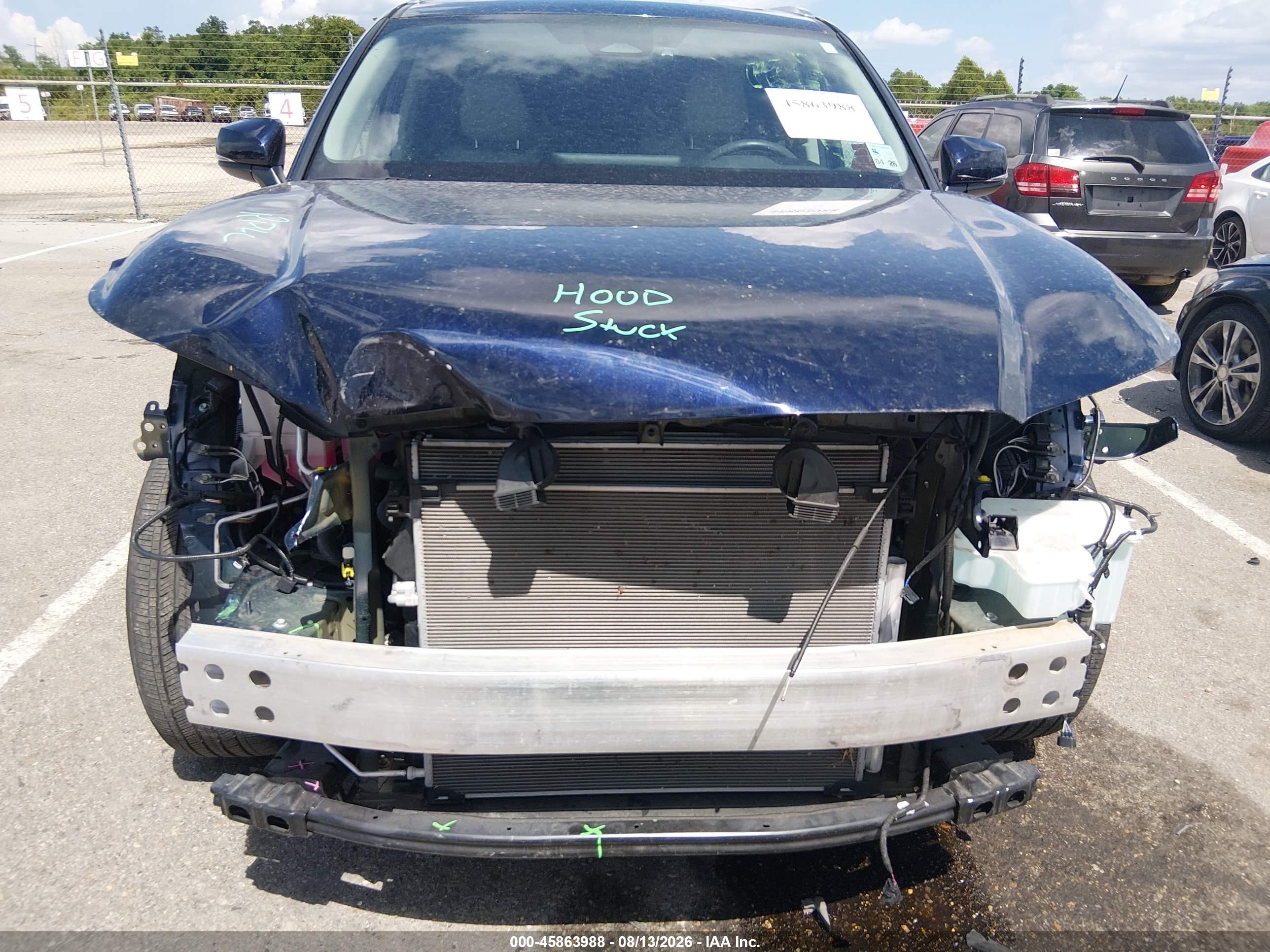 2024 Toyota Highlander VIN 5TDAAAA54RS011062 IAAI salvage auction — Front End, Salvage (Louisiana), sold $19,500 on 2026-09-05 (photo 6)