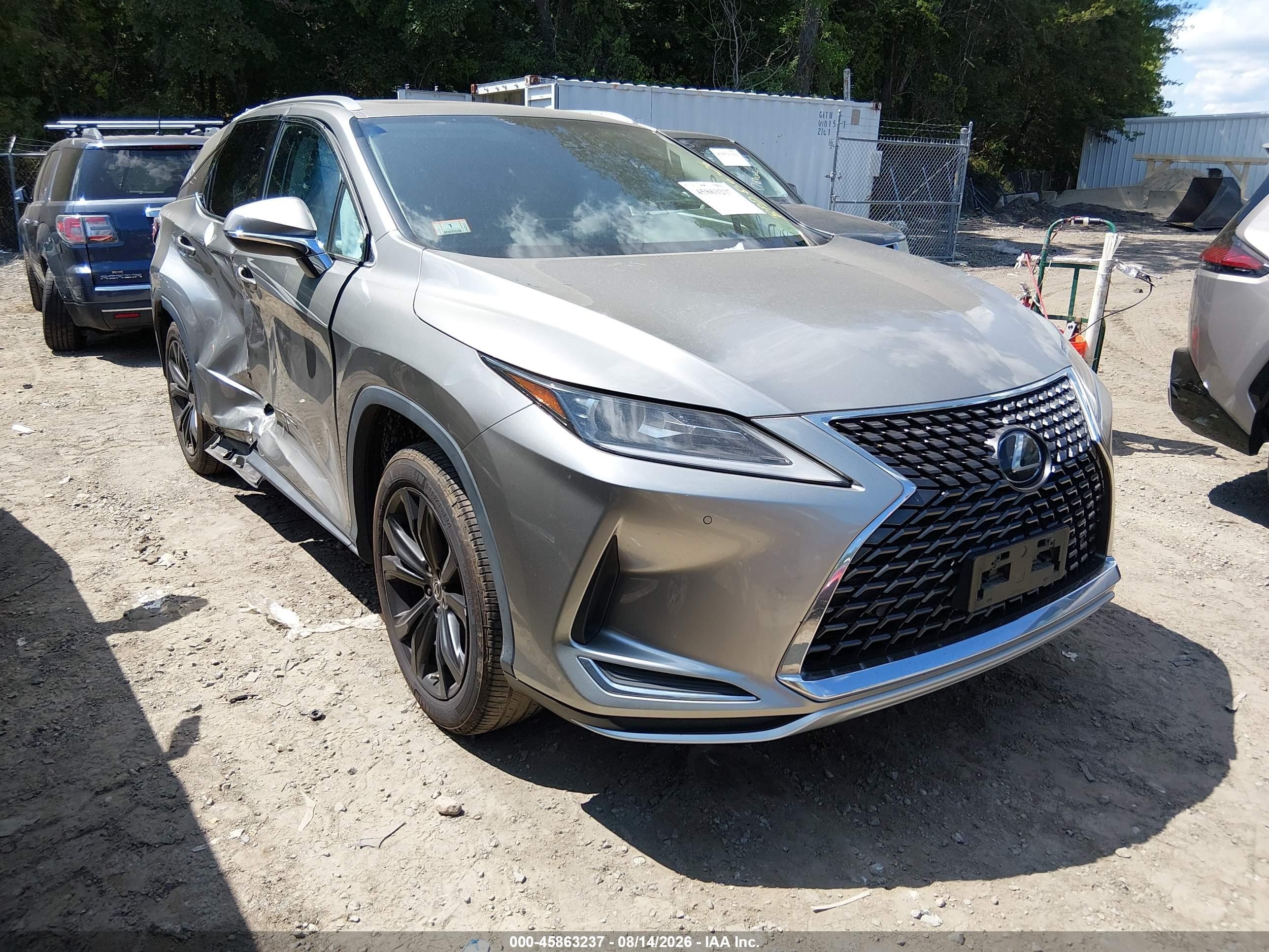2020 Lexus RX 350L VIN JTJHZKFA8L2026856 — IAAI salvage auction photo
