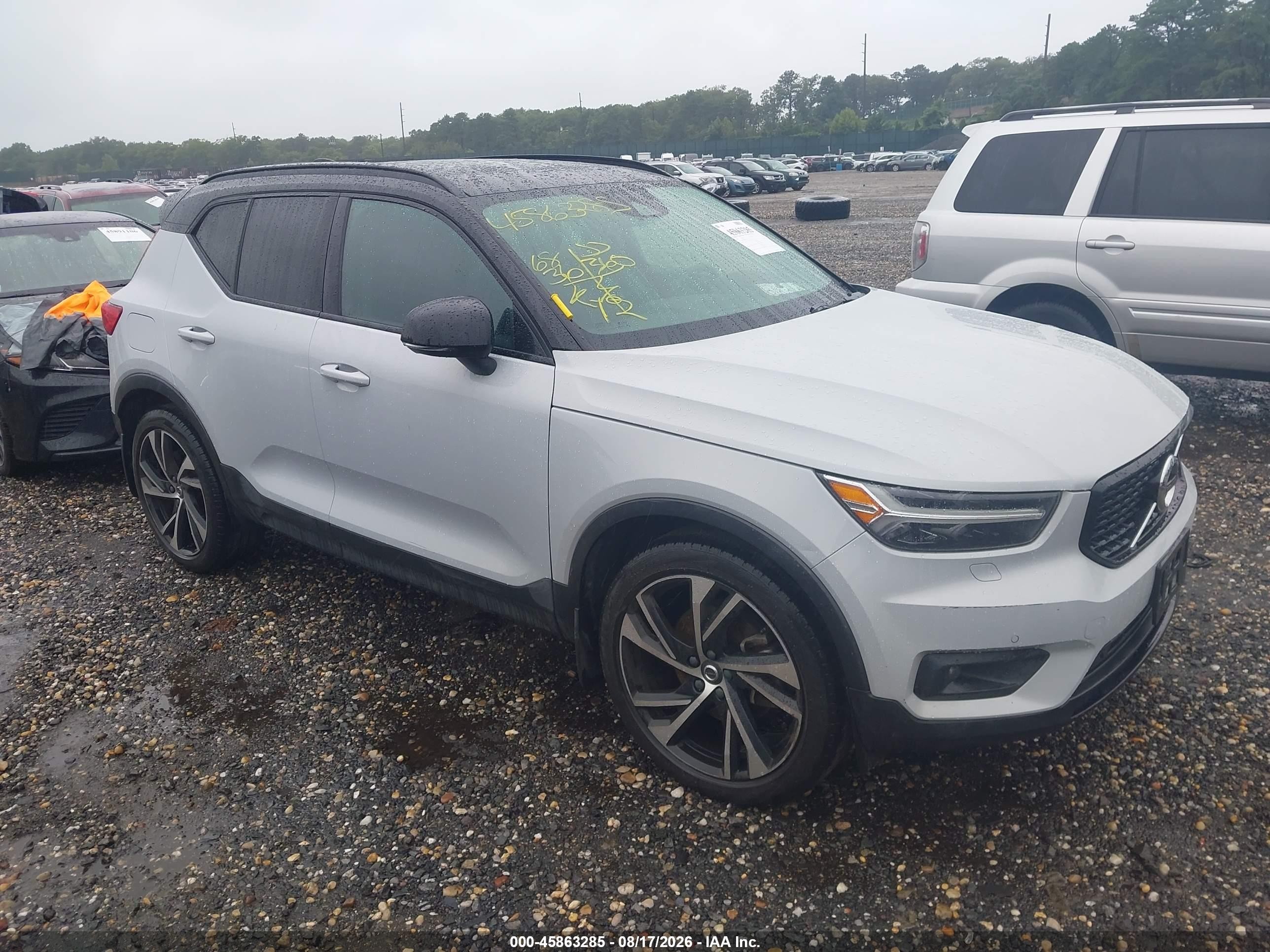 2022 Volvo XC40 VIN YV4162UM6N2719693 — IAAI salvage auction photo