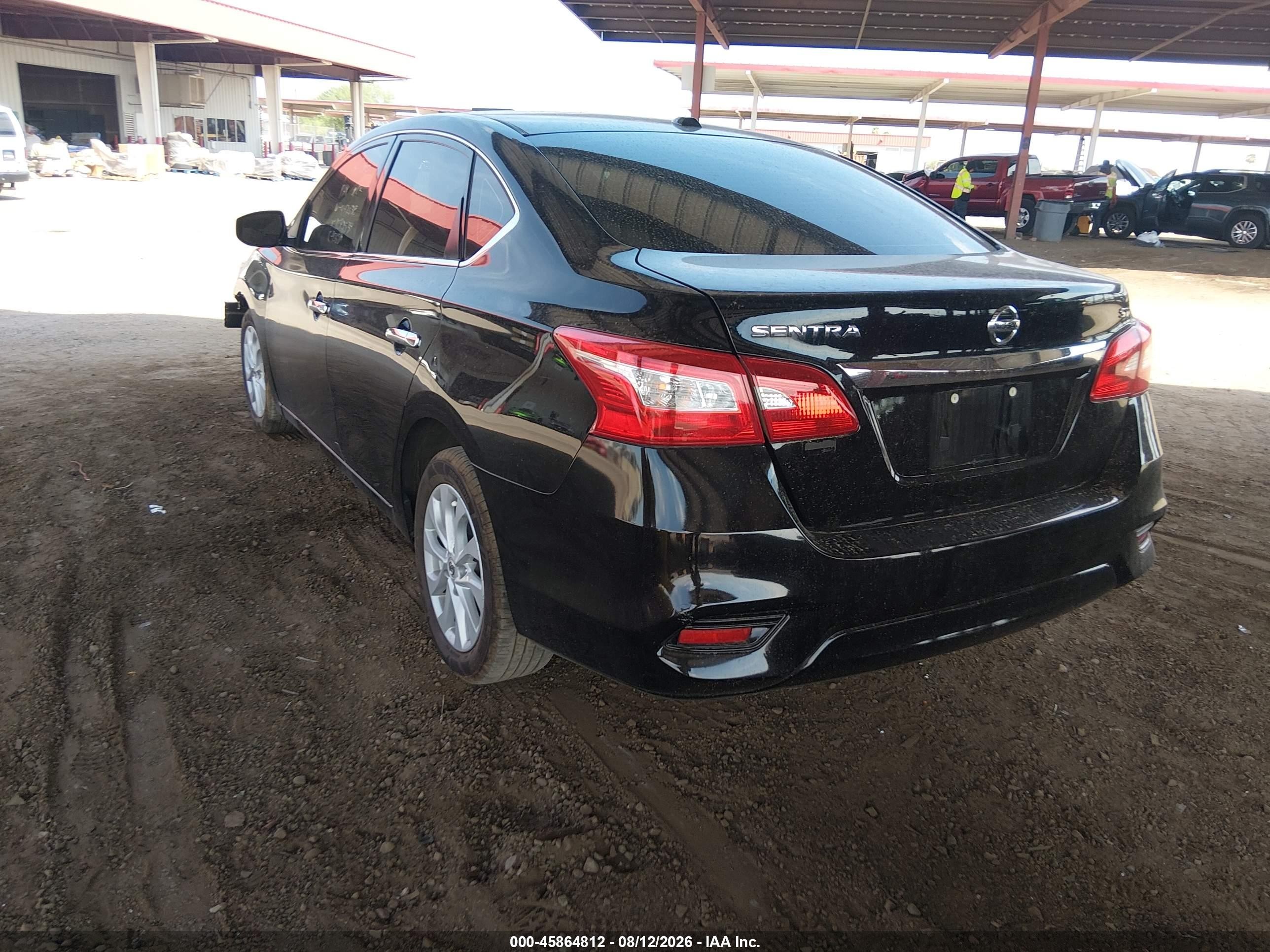 2019 Nissan Sentra VIN 3N1AB7AP2KY447038 IAAI salvage auction — Unknown, Salvage (Arizona), sold $1,150 on 2026-09-15 (photo 3)