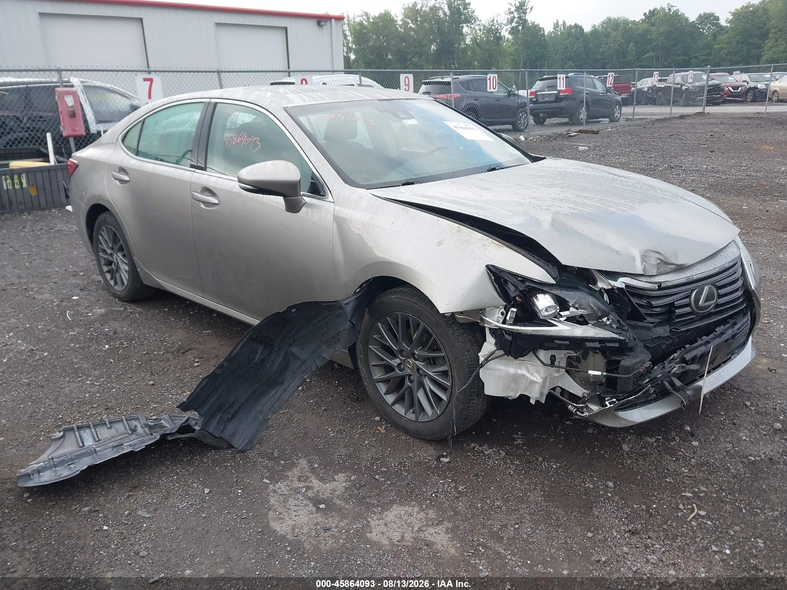 2018 Lexus ES 350 VIN 58ABK1GGXJU112251 — IAAI salvage auction photo