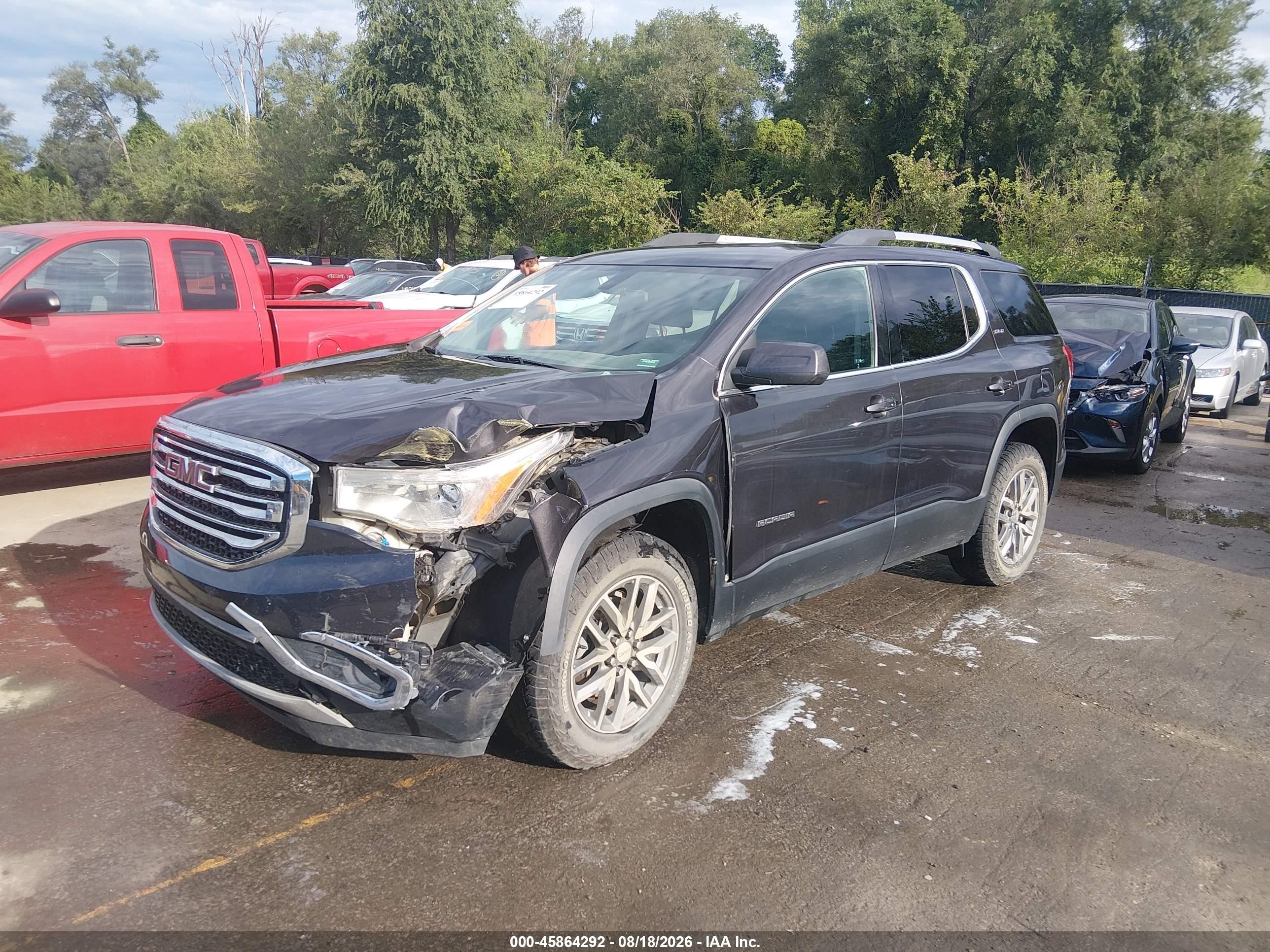 2017 Gmc Acadia VIN 1GKKNLLS9HZ249692 IAAI salvage auction — Front End, Salvage (Missouri), sold $1,700 on 2026-10-03 (photo 2)