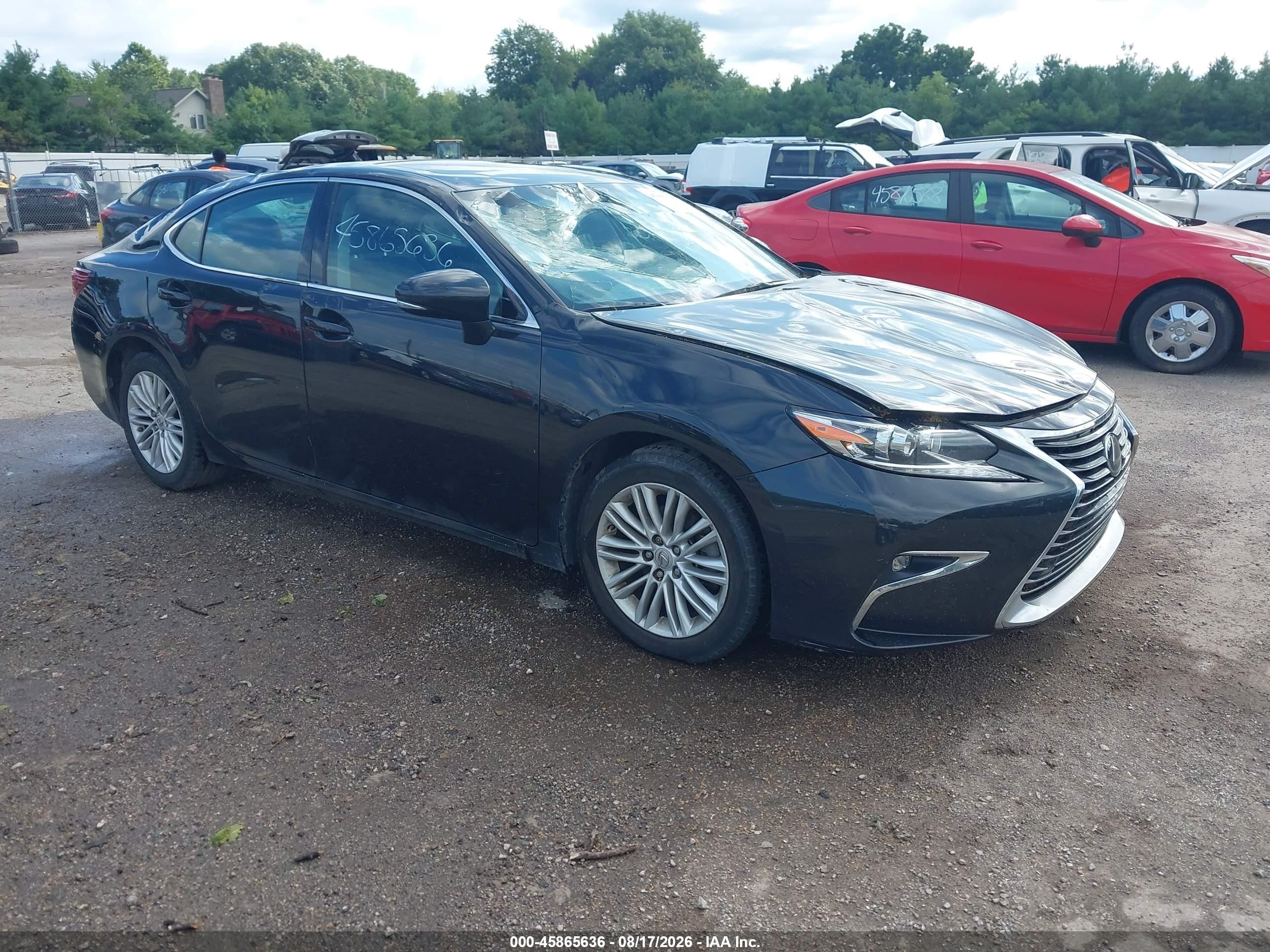 2017 Lexus ES 350 VIN 58ABK1GG9HU078782 — IAAI salvage auction photo