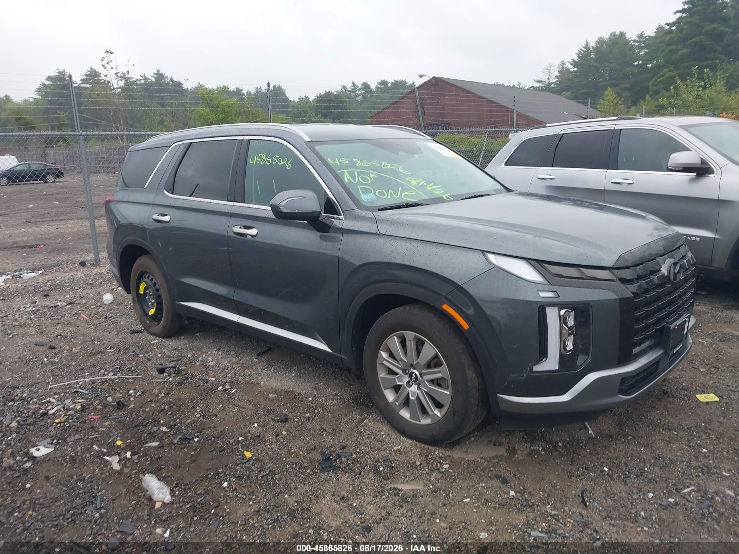 2024 Hyundai Palisade VIN KM8R2DGE4RU703659 — IAAI salvage auction photo