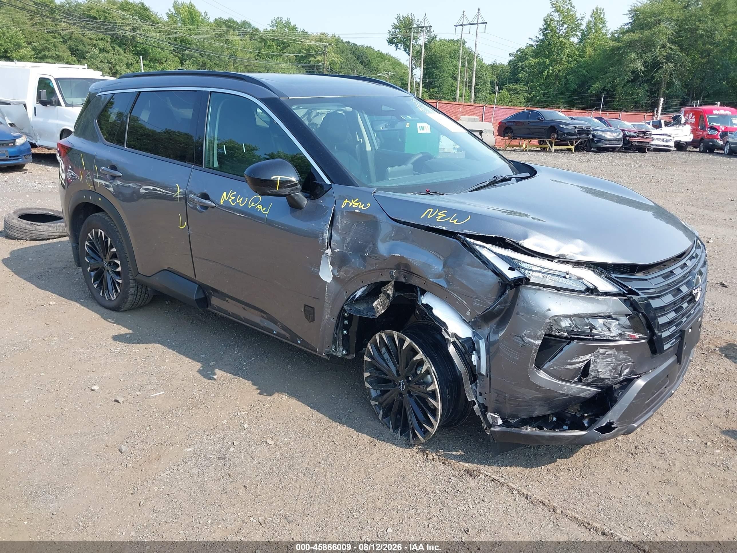 2026 Nissan Rogue VIN 5N1BT3BB8TC784832 — IAAI salvage auction photo