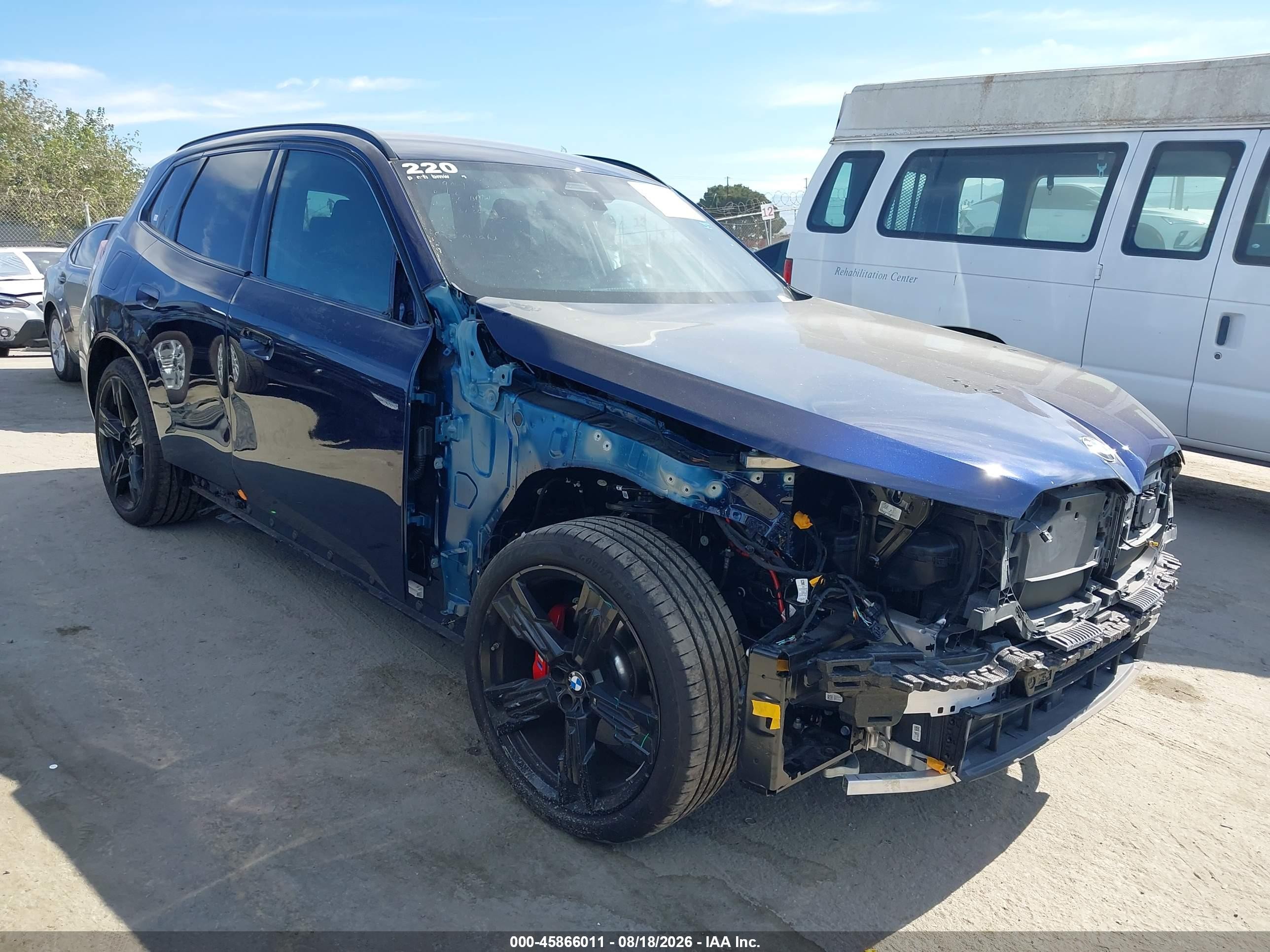 2026 BMW X3 VIN 5UX53GP04T9185907 — IAAI salvage auction photo