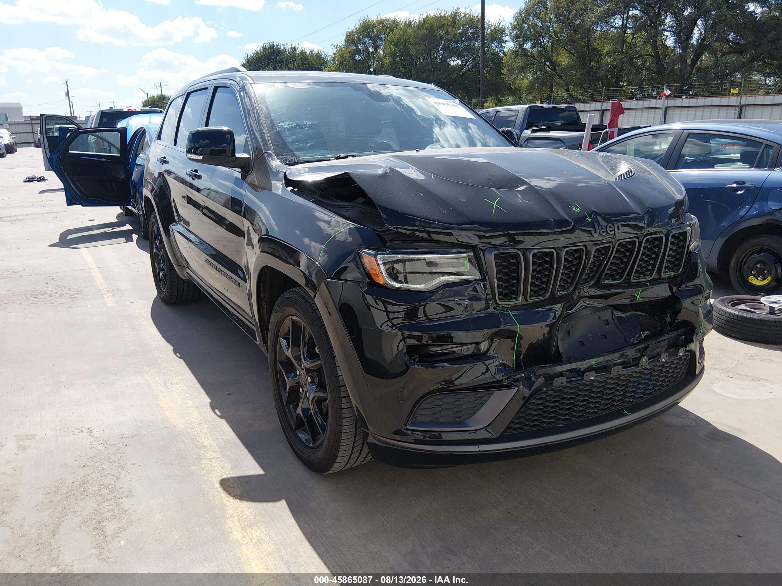 2020 Jeep Grand Cherokee VIN 1C4RJEBG9LC338141 — IAAI salvage auction photo