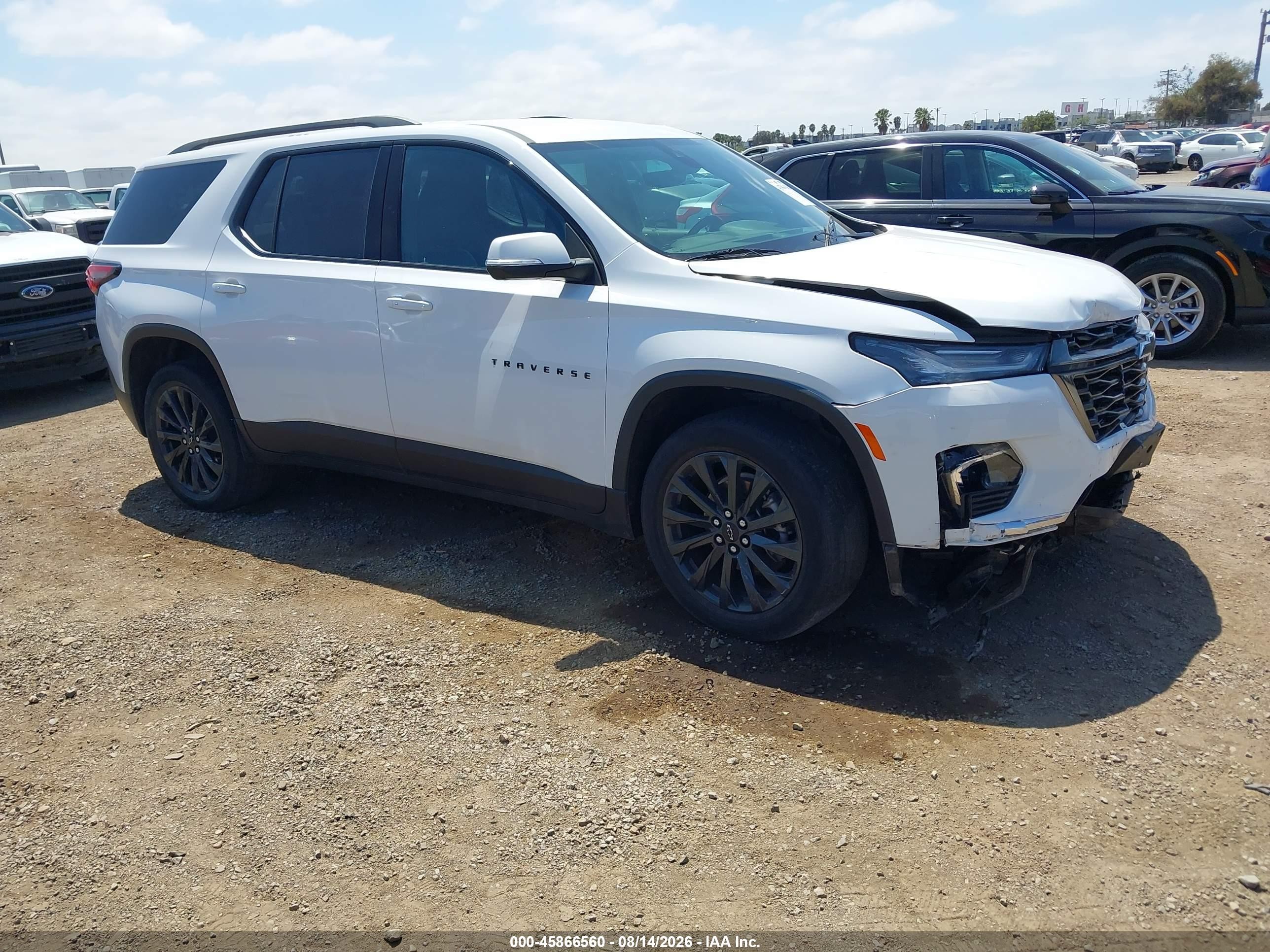 2023 Chevrolet Traverse VIN 1GNERJKW1PJ218494 — IAAI salvage auction photo