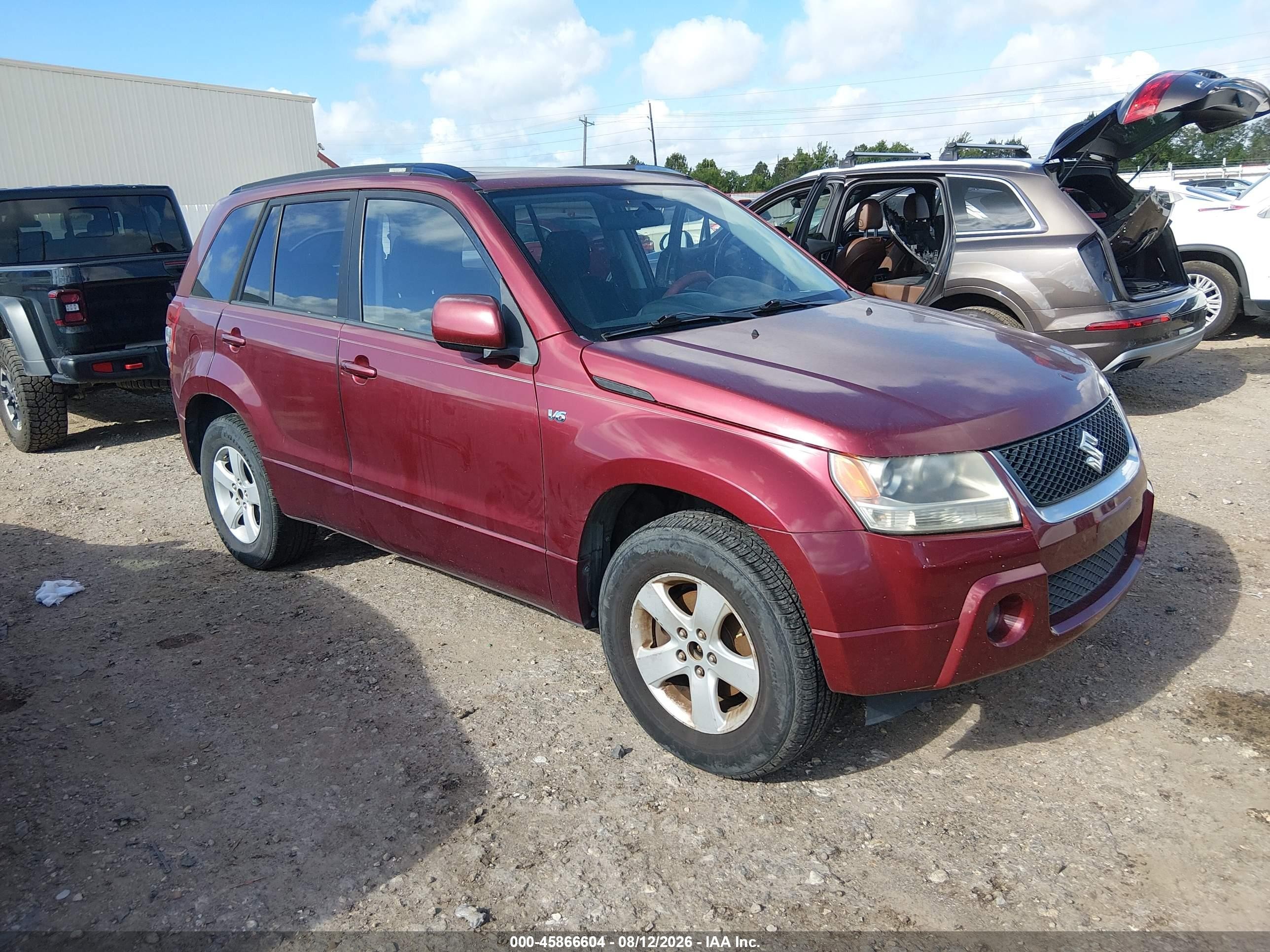 2008 Suzuki Grand vitara VIN JS3TE944084103943 IAAI salvage auction — Normal Wear, Clear (Mississippi), sold $775 on 2026-09-23 (photo 1)