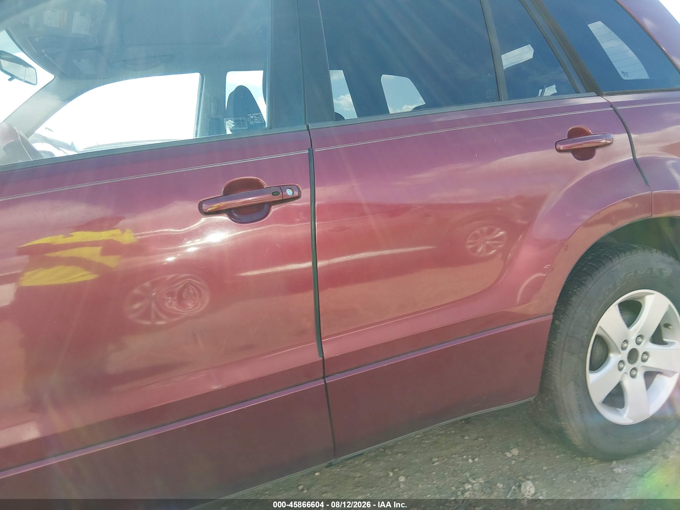 2008 Suzuki Grand vitara VIN JS3TE944084103943 IAAI salvage auction — Normal Wear, Clear (Mississippi), sold $775 on 2026-09-23 (photo 6)