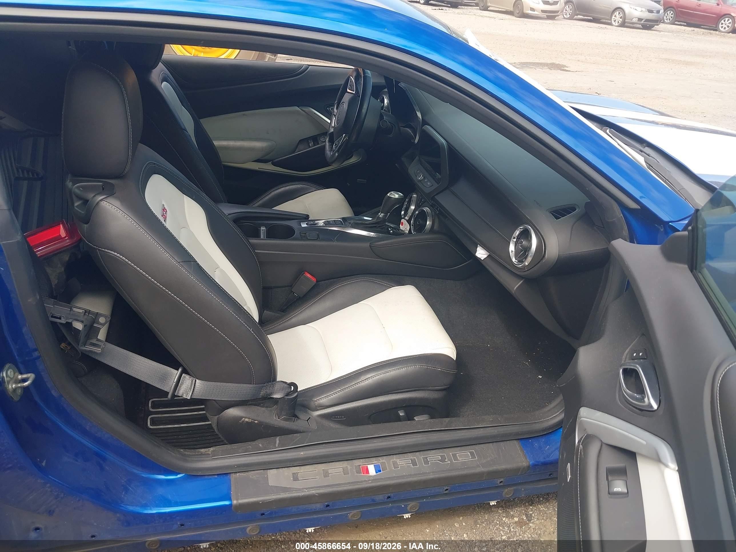 2018 Chevrolet Camaro VIN 1G1FH1R70J0118911 IAAI salvage auction — Unknown, Salvage (Pennsylvania), sold $13,800 on 2026-09-24 (photo 5)
