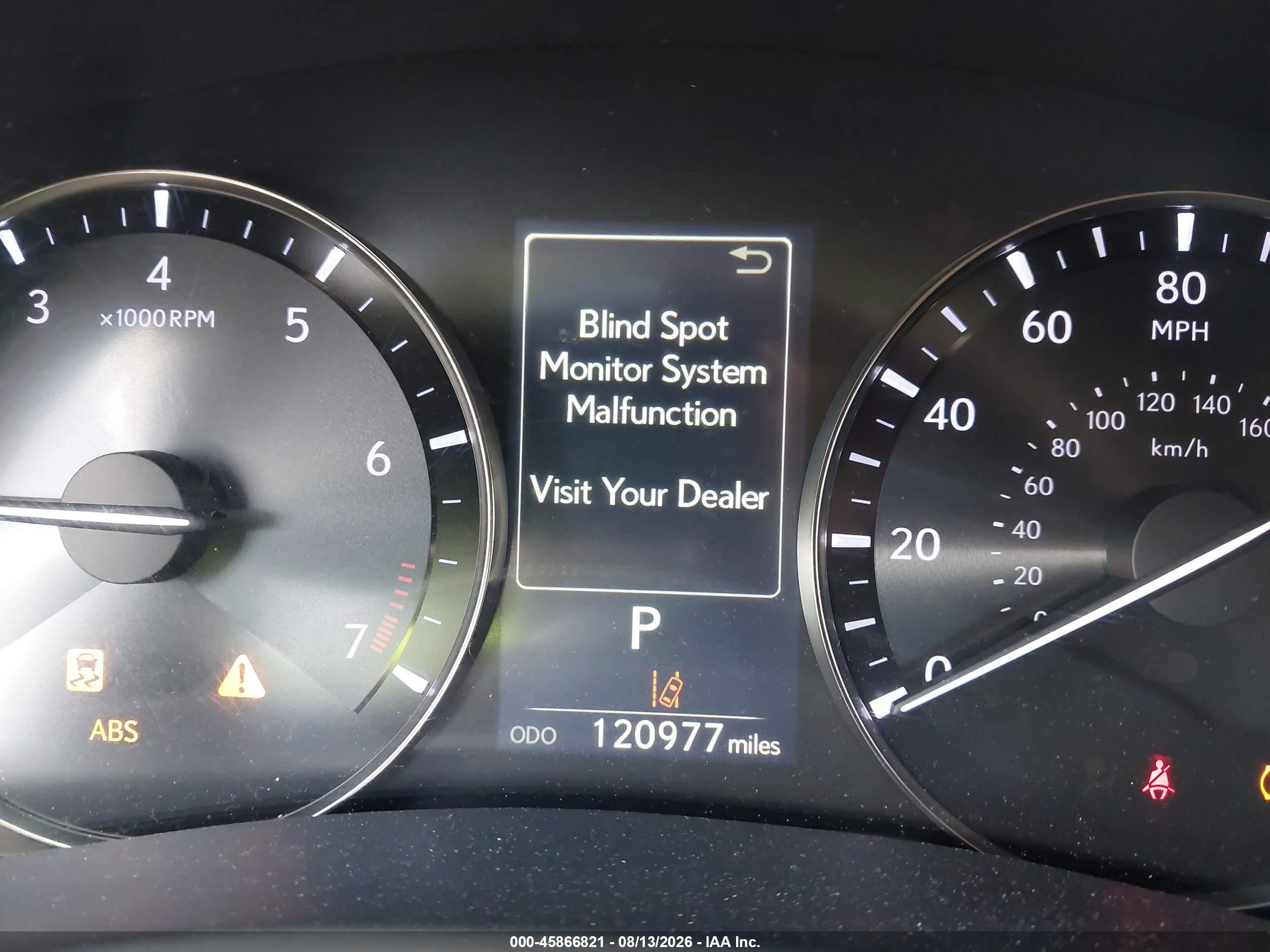 2017 Lexus Gs VIN JTHBZ1BL1HA010469 IAAI salvage auction — Front End, Original (Texas), sold $4,250 on 2026-09-18 (photo 7)