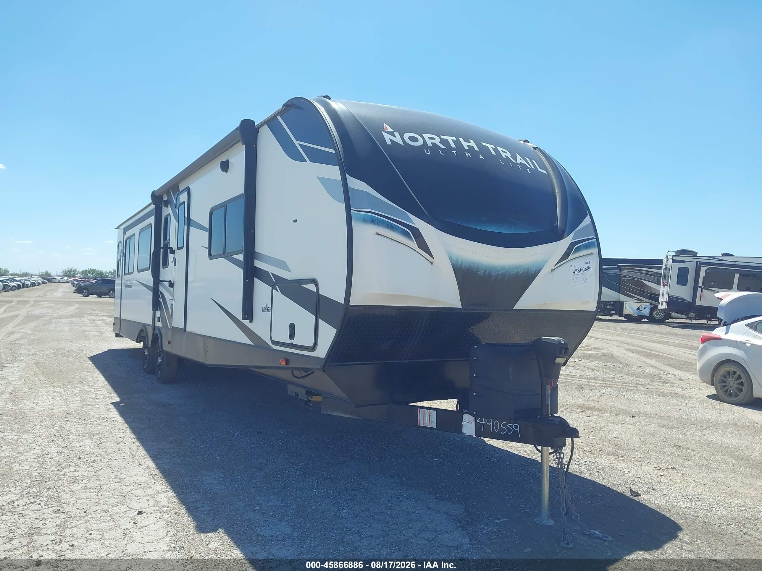 2022 Heartland Rv North Trail VIN 5SFNB4021NE490559 — IAAI salvage auction photo