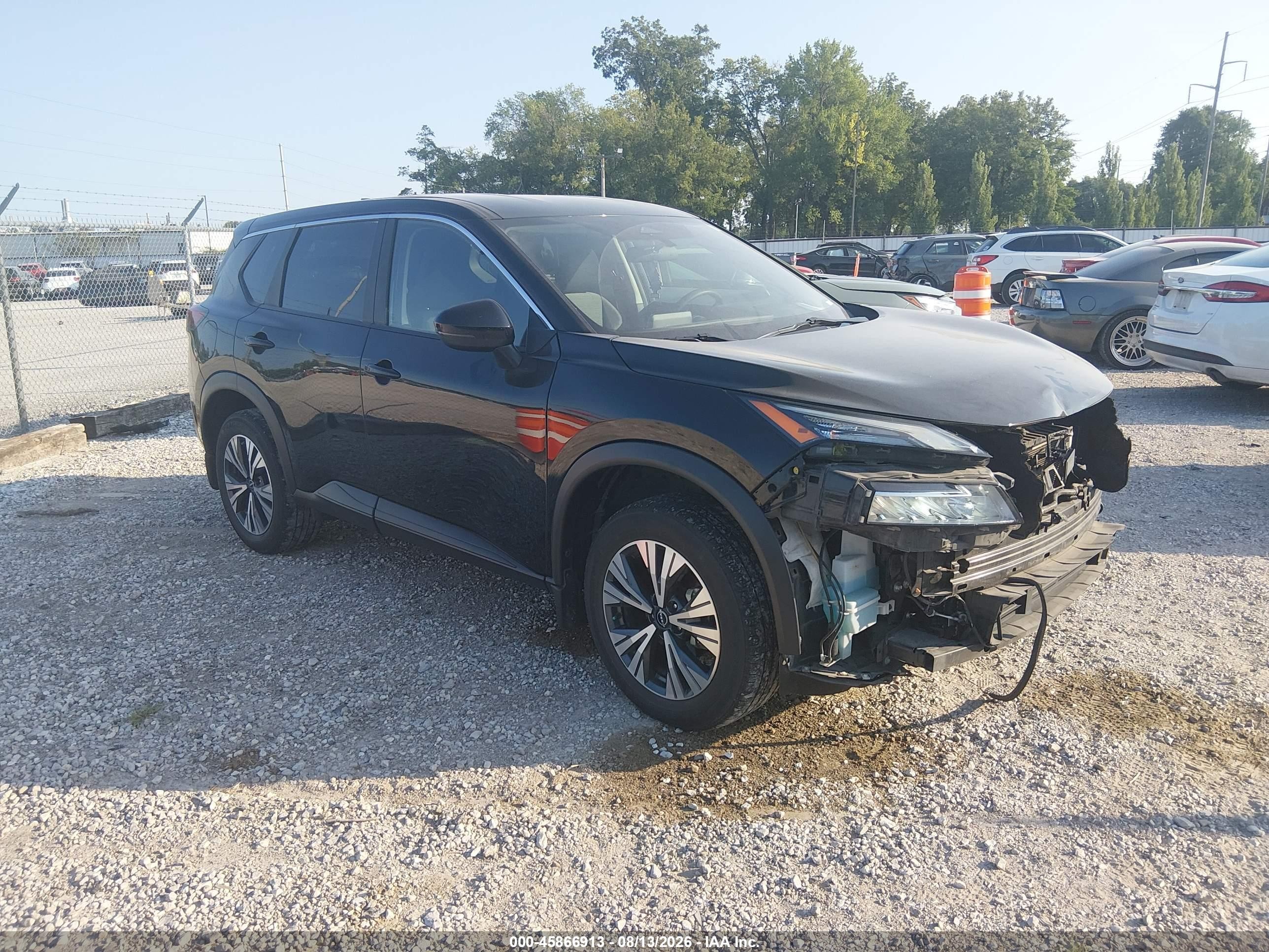2022 Nissan Rogue VIN 5N1BT3BB5NC690734 IAAI salvage auction — Front End, Salvage (Missouri), sold $4,900 on 2026-09-14 (photo 1)