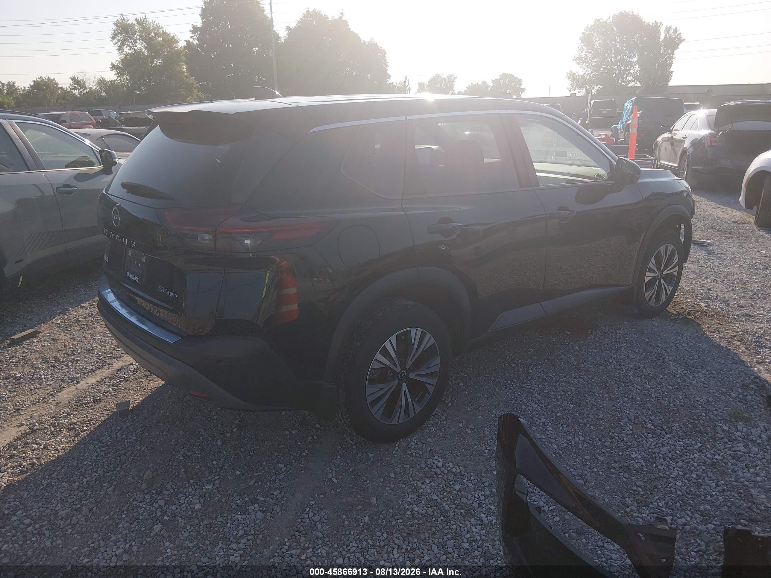 2022 Nissan Rogue VIN 5N1BT3BB5NC690734 IAAI salvage auction — Front End, Salvage (Missouri), sold $4,900 on 2026-09-14 (photo 4)