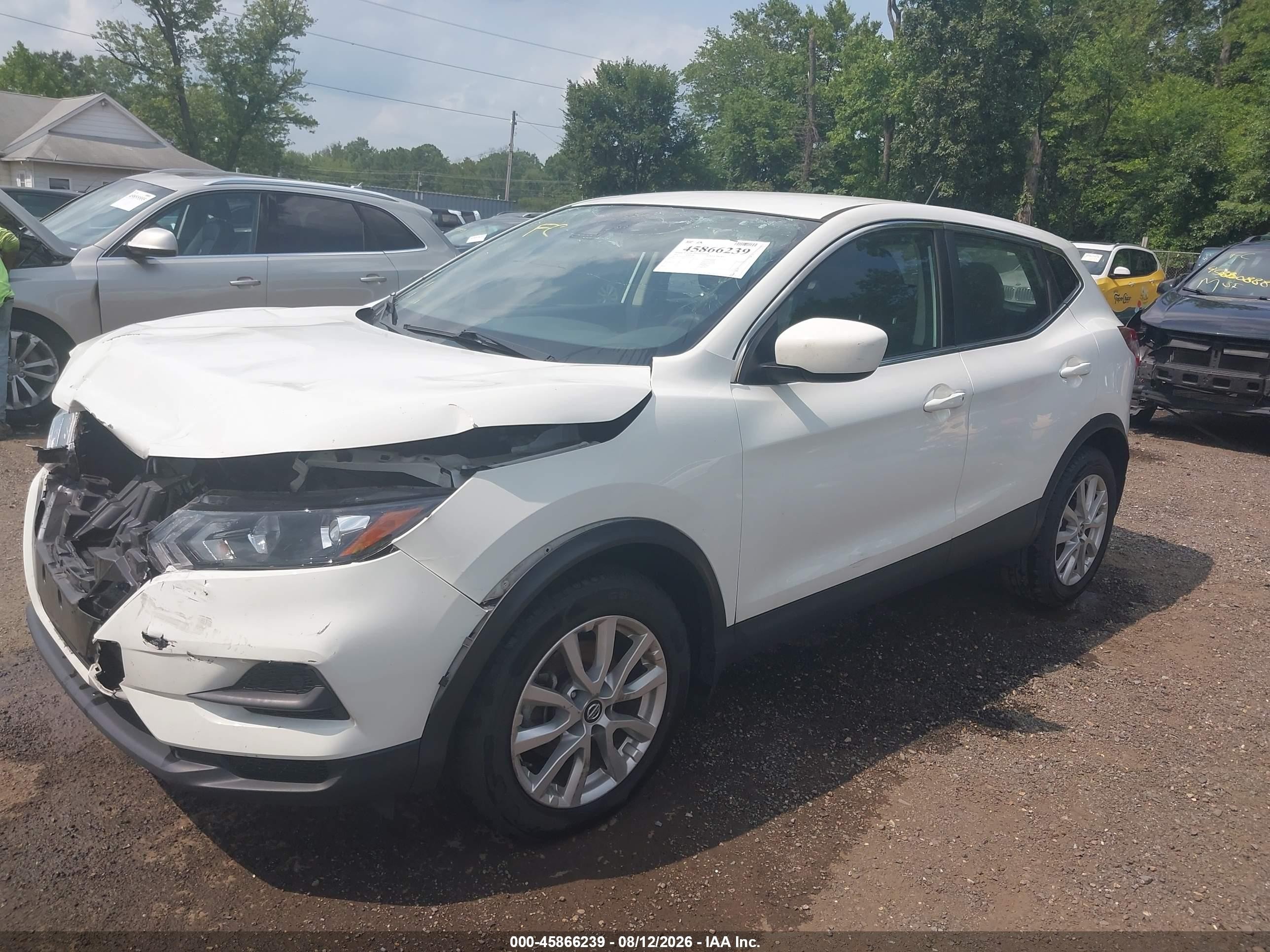 2022 Nissan Rogue VIN JN1BJ1AW3NW478533 IAAI salvage auction — Front End, Salvage - Greater Than 75% (Maryland), sold $2,250 on 2026-09-09 (photo 2)