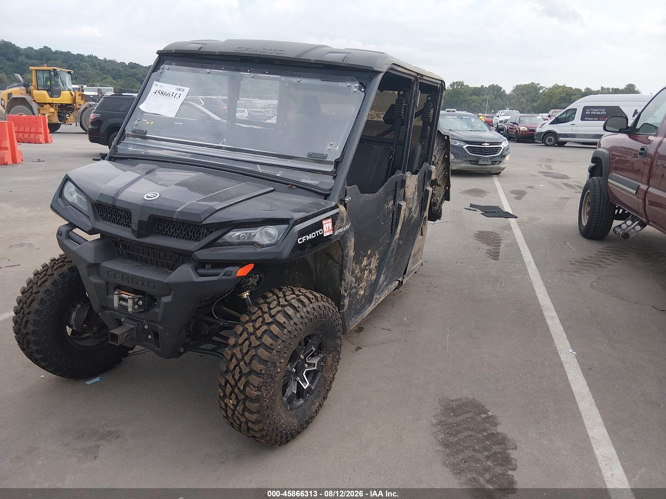 2023 Cf moto Uforce VIN LCELV1ZA6P6004772 IAAI salvage auction — Water/Flood, Bill Of Sale (Missouri), sold $2,450 on 2026-09-08 (photo 2)