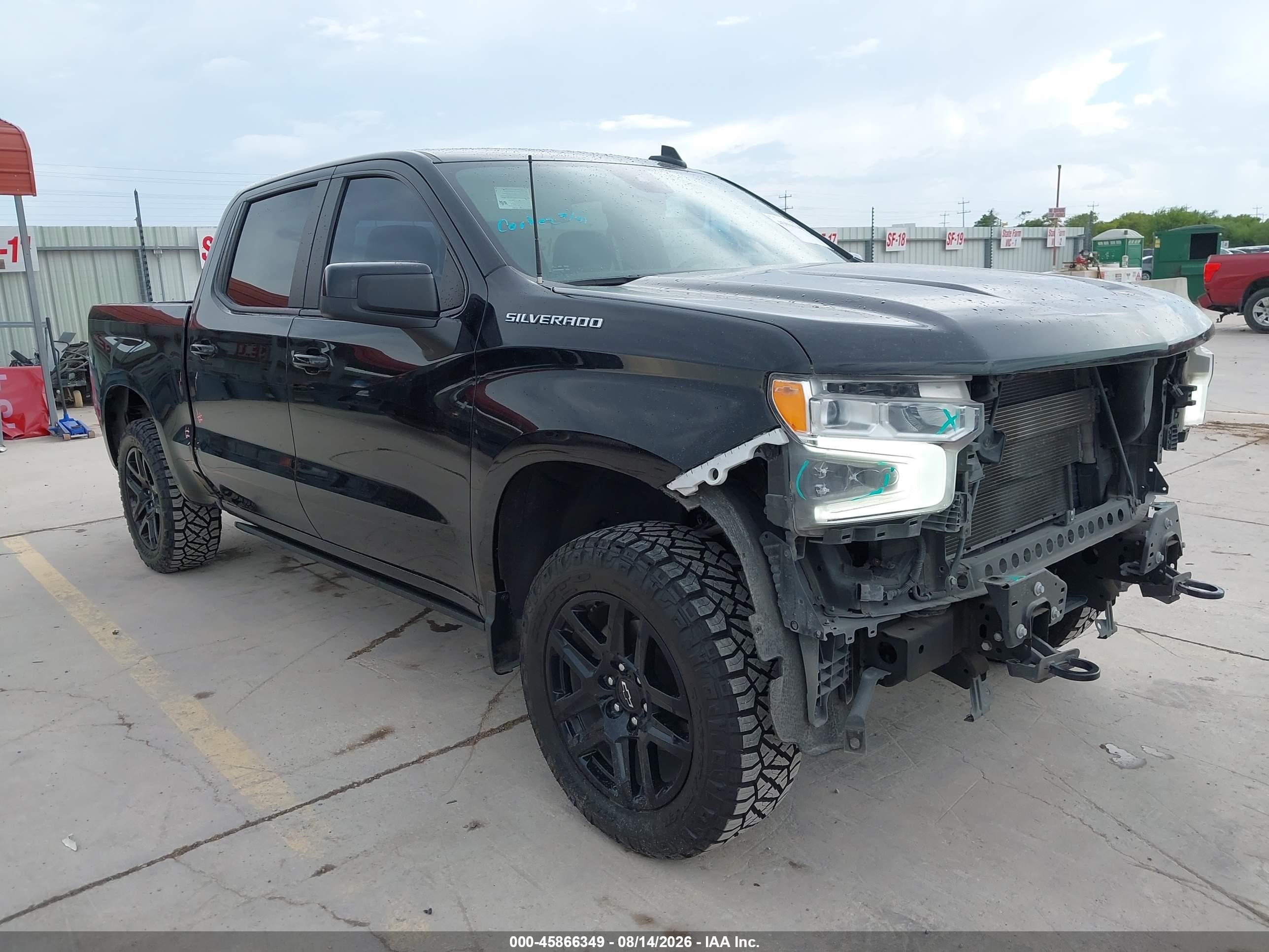 2022 Chevrolet Silverado 1500 VIN 1GCPADED2NZ611584 — IAAI salvage auction photo