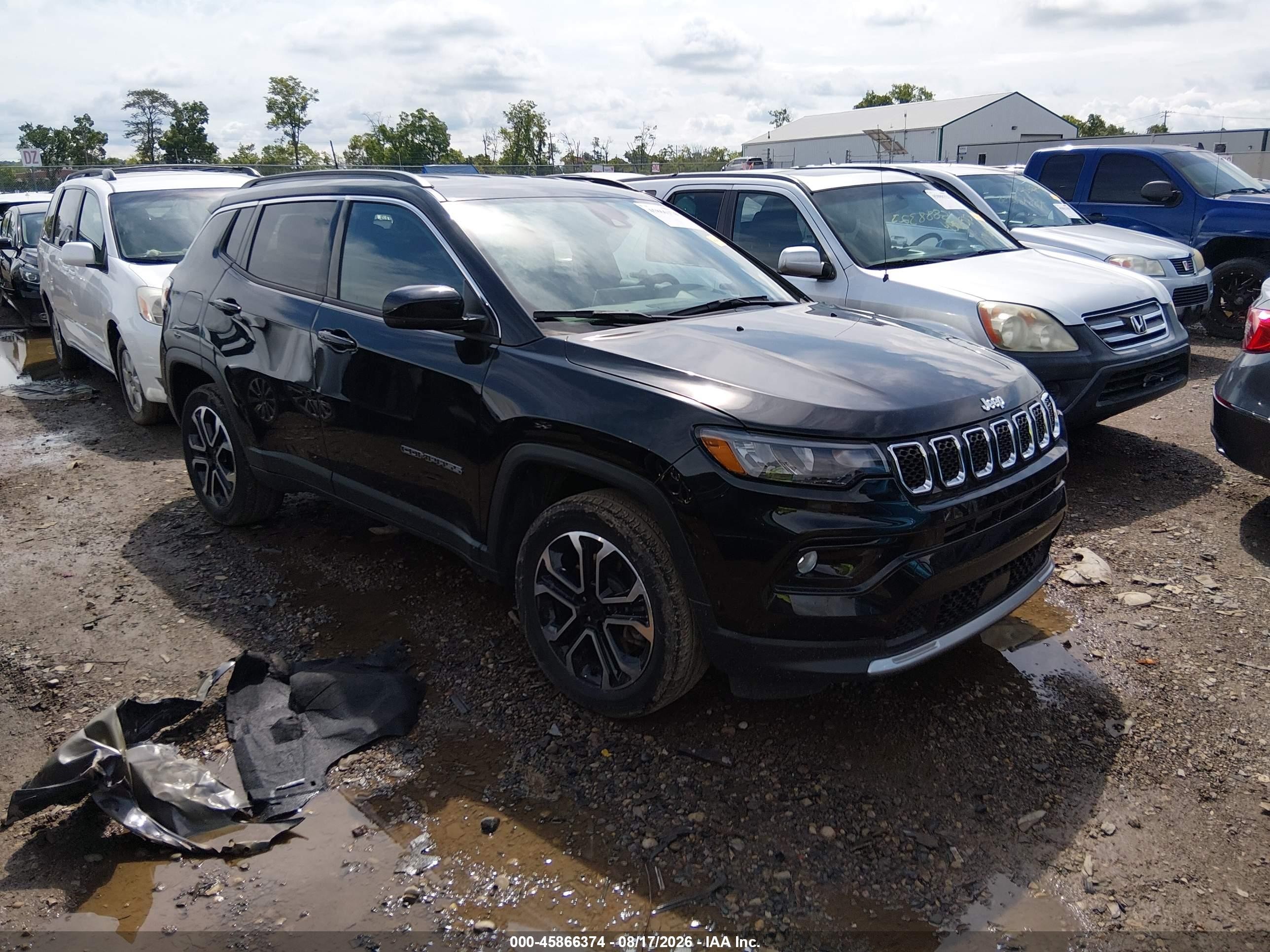 2023 Jeep Compass VIN 3C4NJDCN5PT512920 — IAAI salvage auction photo