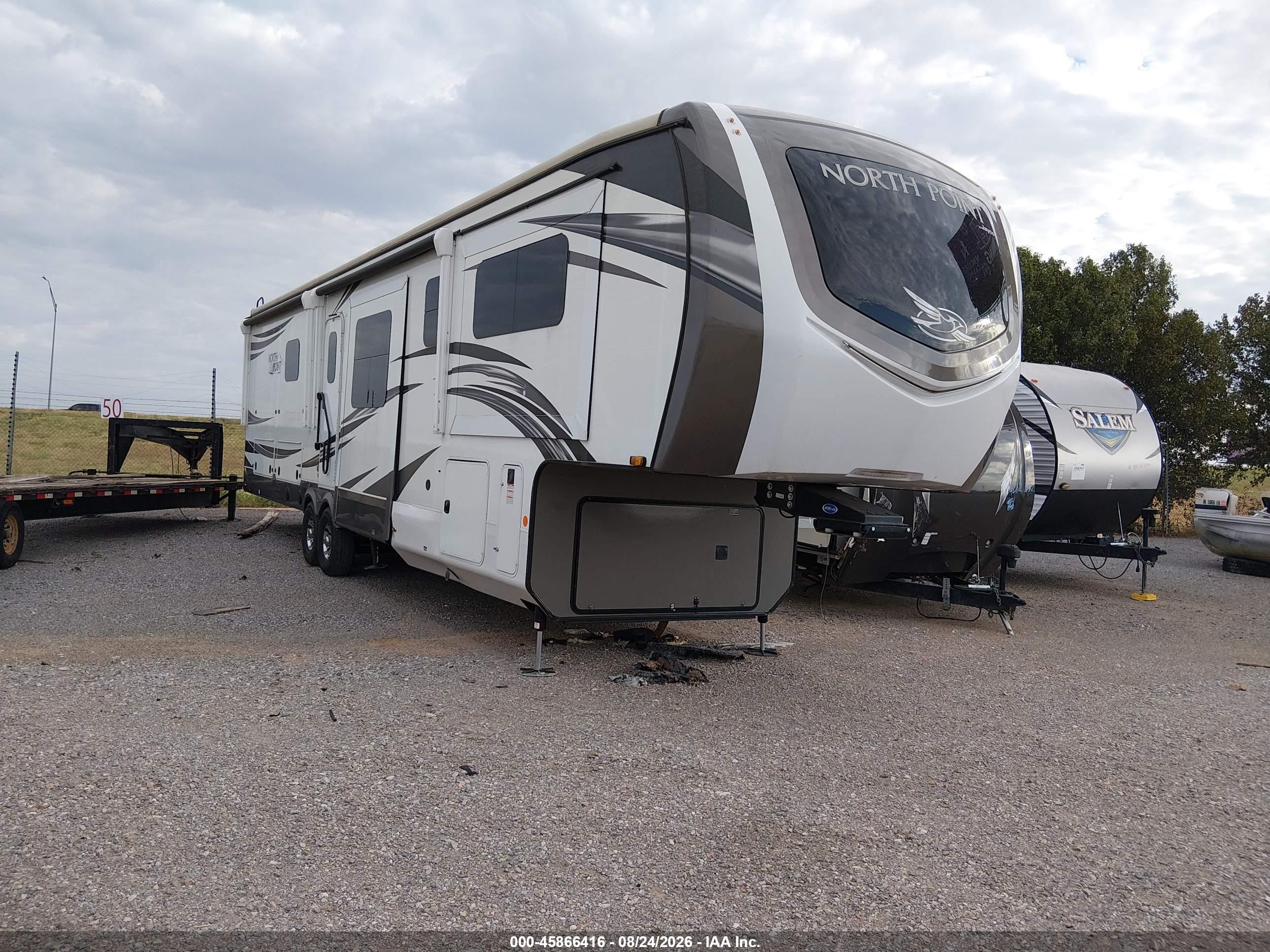 2021 Jayco North Point VIN 1UJCJ0BV4M1LF0066 — IAAI salvage auction photo